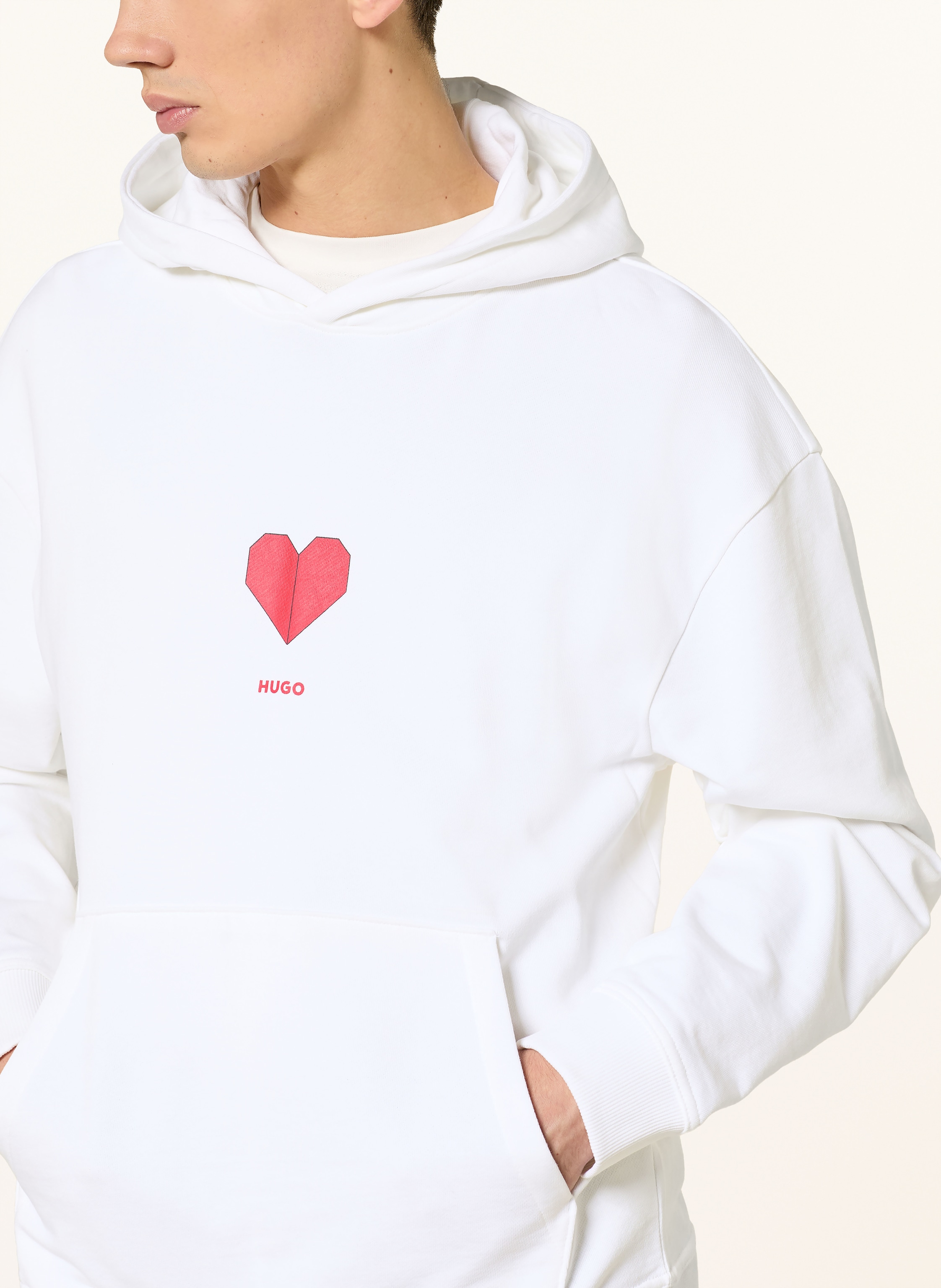 Thumbnail - Hugo Hoodie Dalentinos weiss