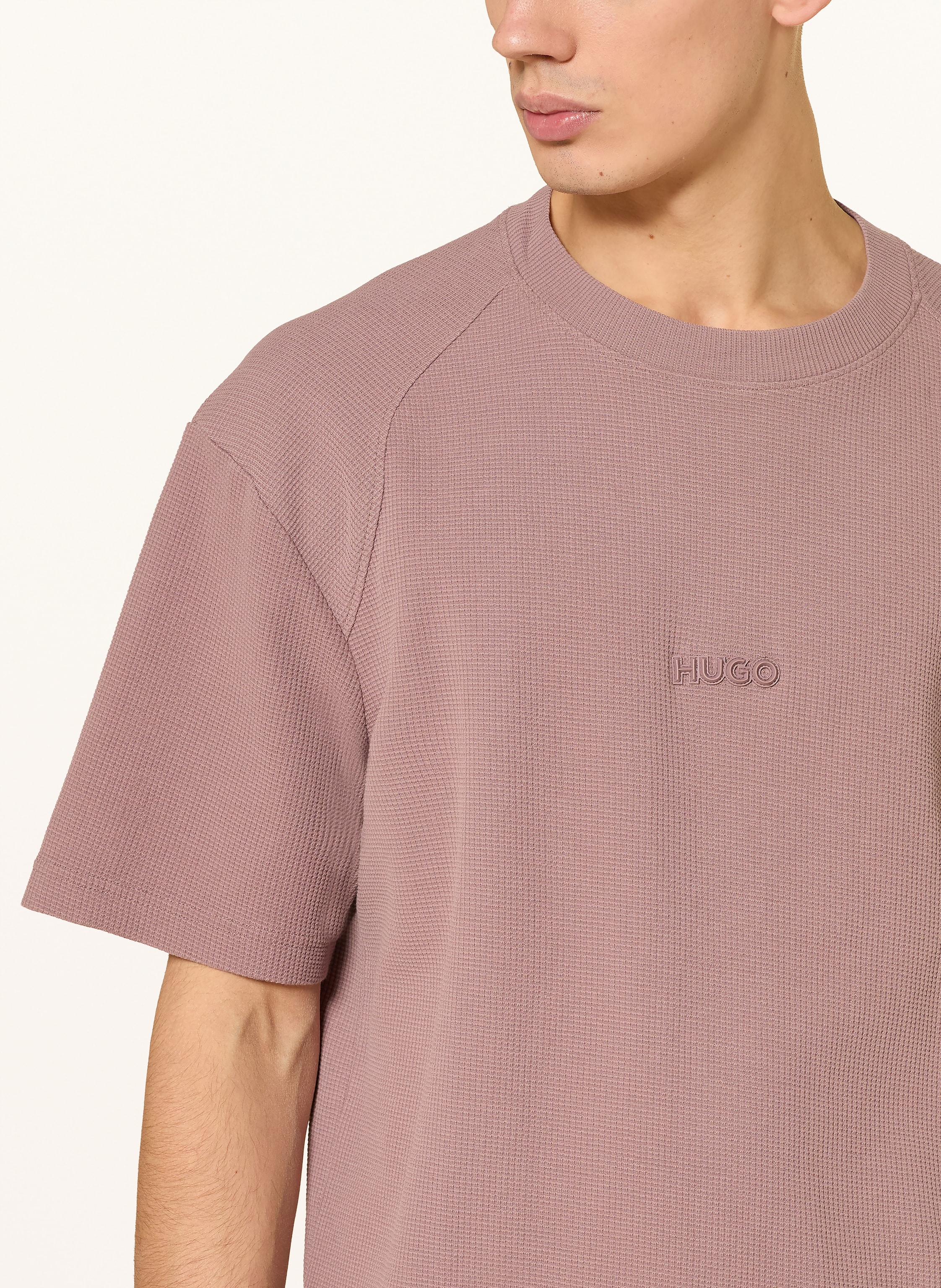 Thumbnail - Hugo T-Shirt Daffl rosa