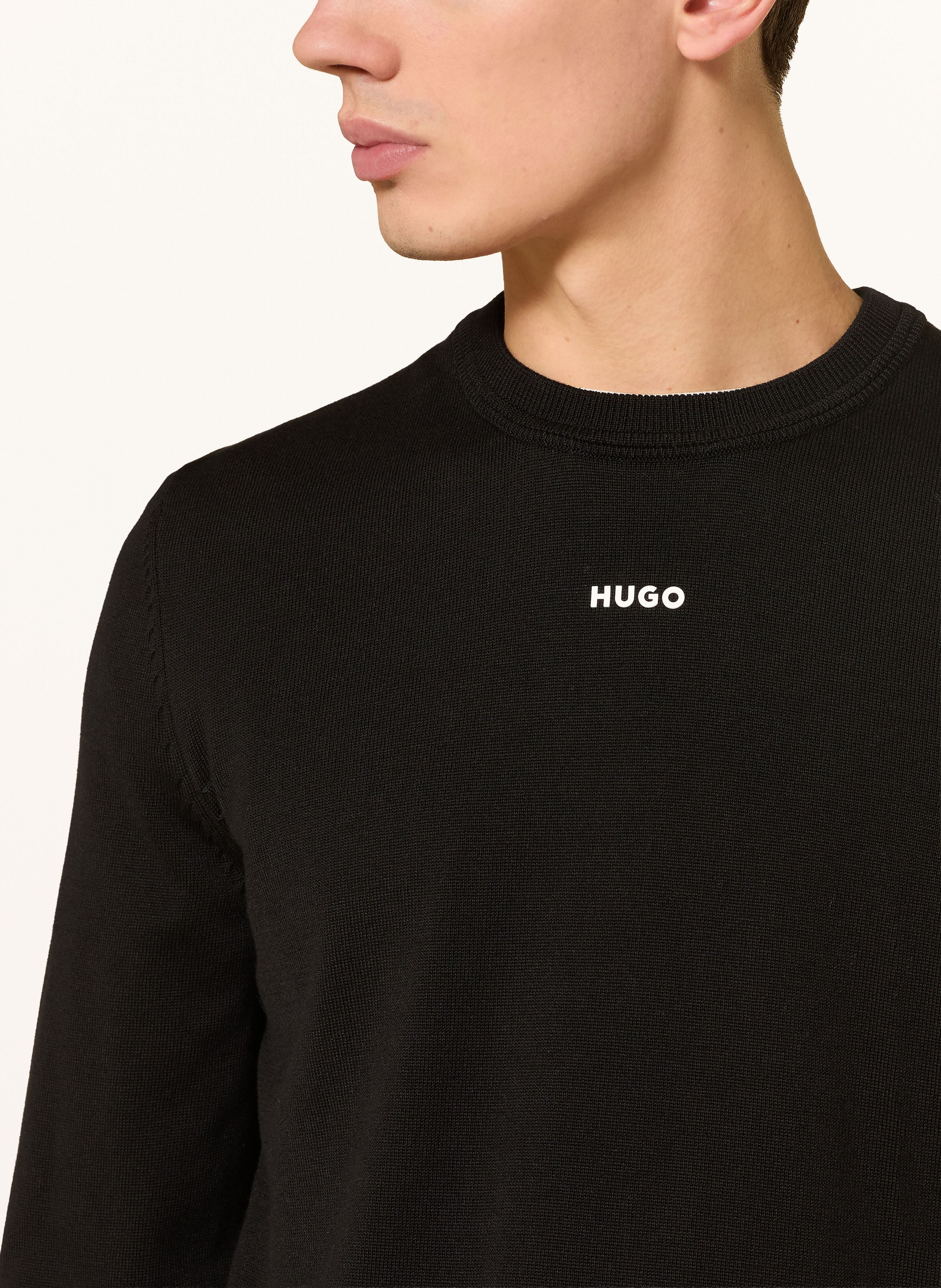 Thumbnail - Hugo Pullover San Cassius schwarz