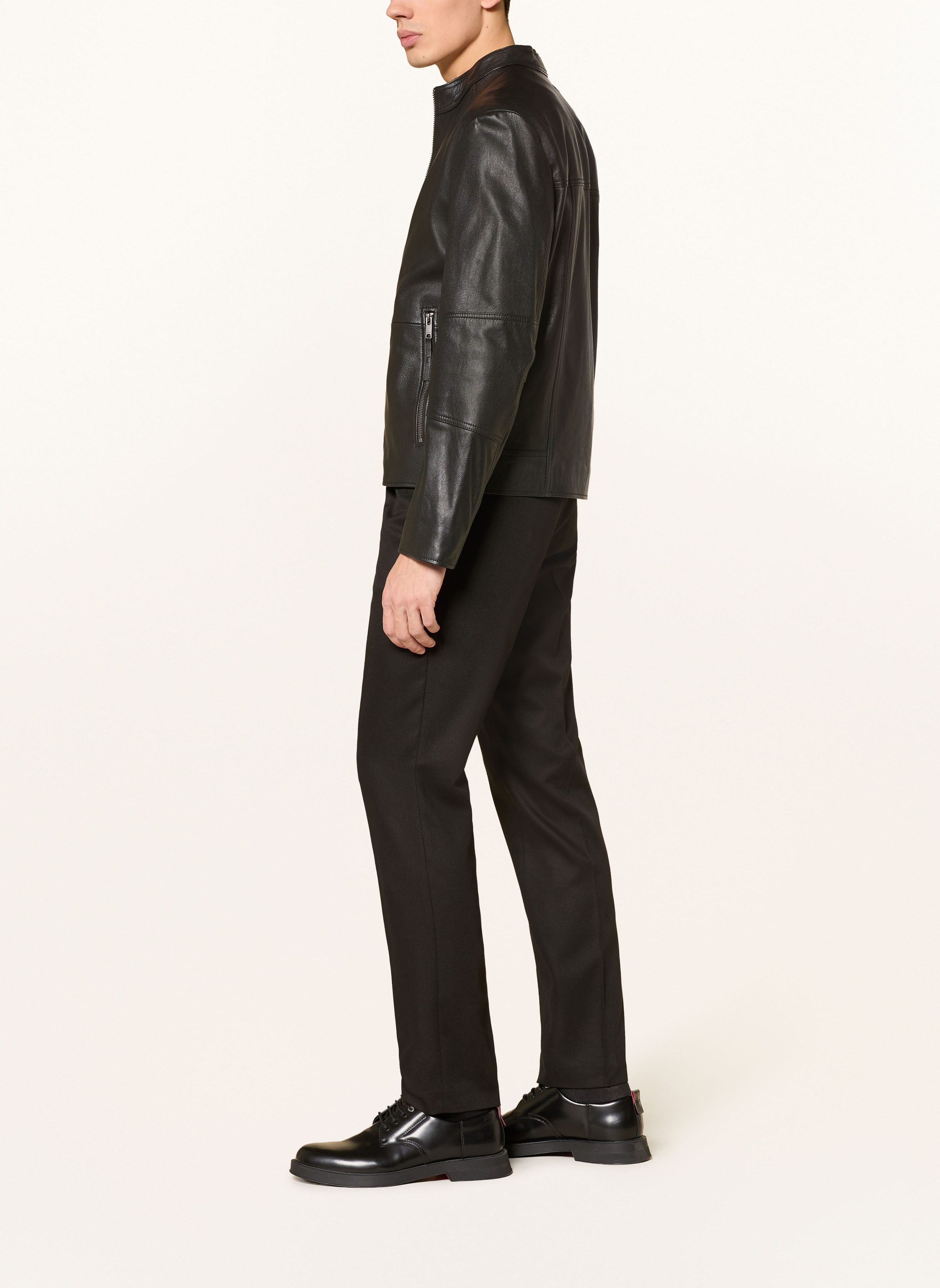 Thumbnail - Hugo Hose Im Jogging-Stil Getlin Slim Fit schwarz