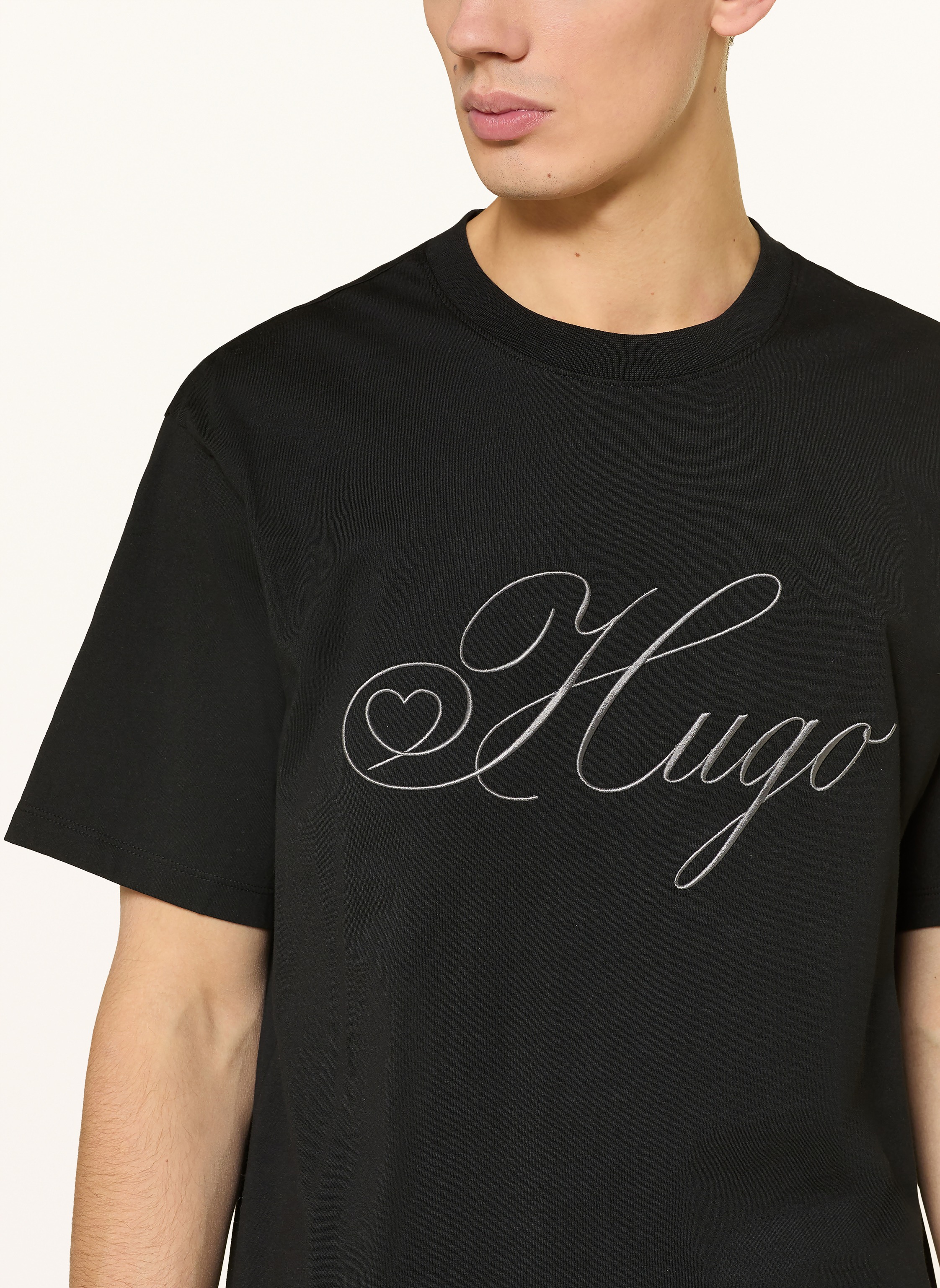 Thumbnail - Hugo T-Shirt Dalent schwarz