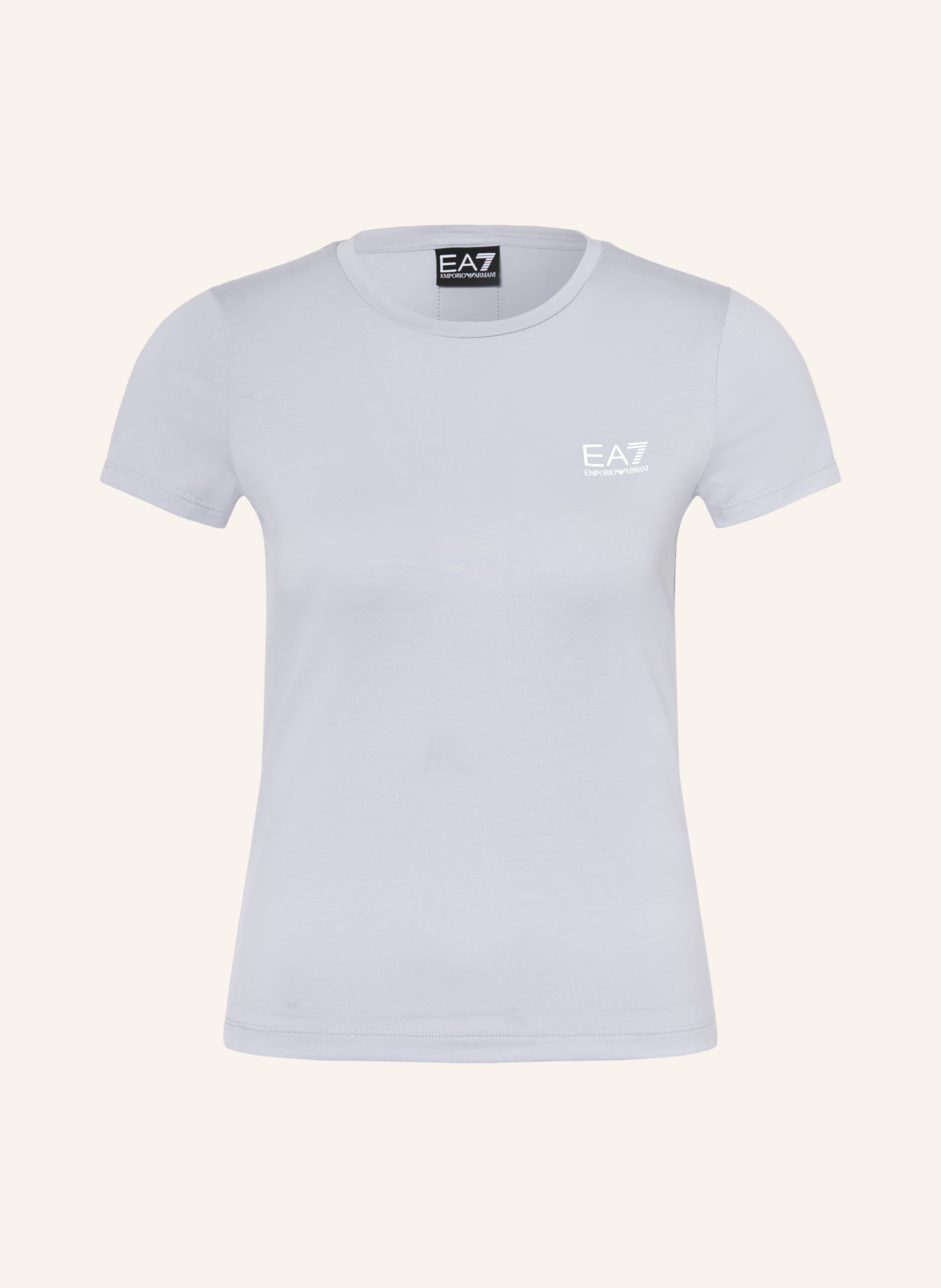 ea7 Emporio Armani T-Shirt Natural ventus7 blau