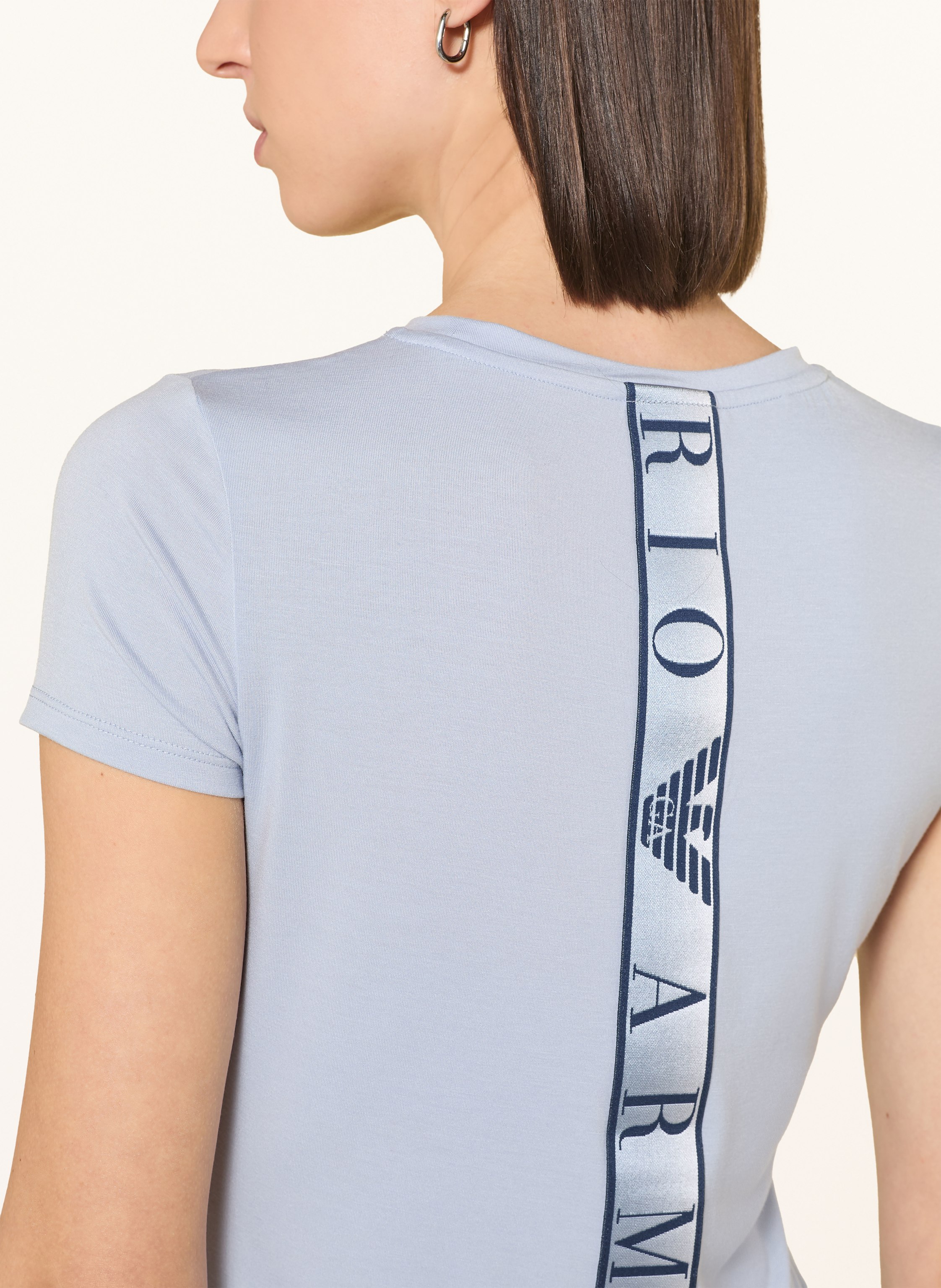 Thumbnail - ea7 Emporio Armani T-Shirt Natural ventus7 blau