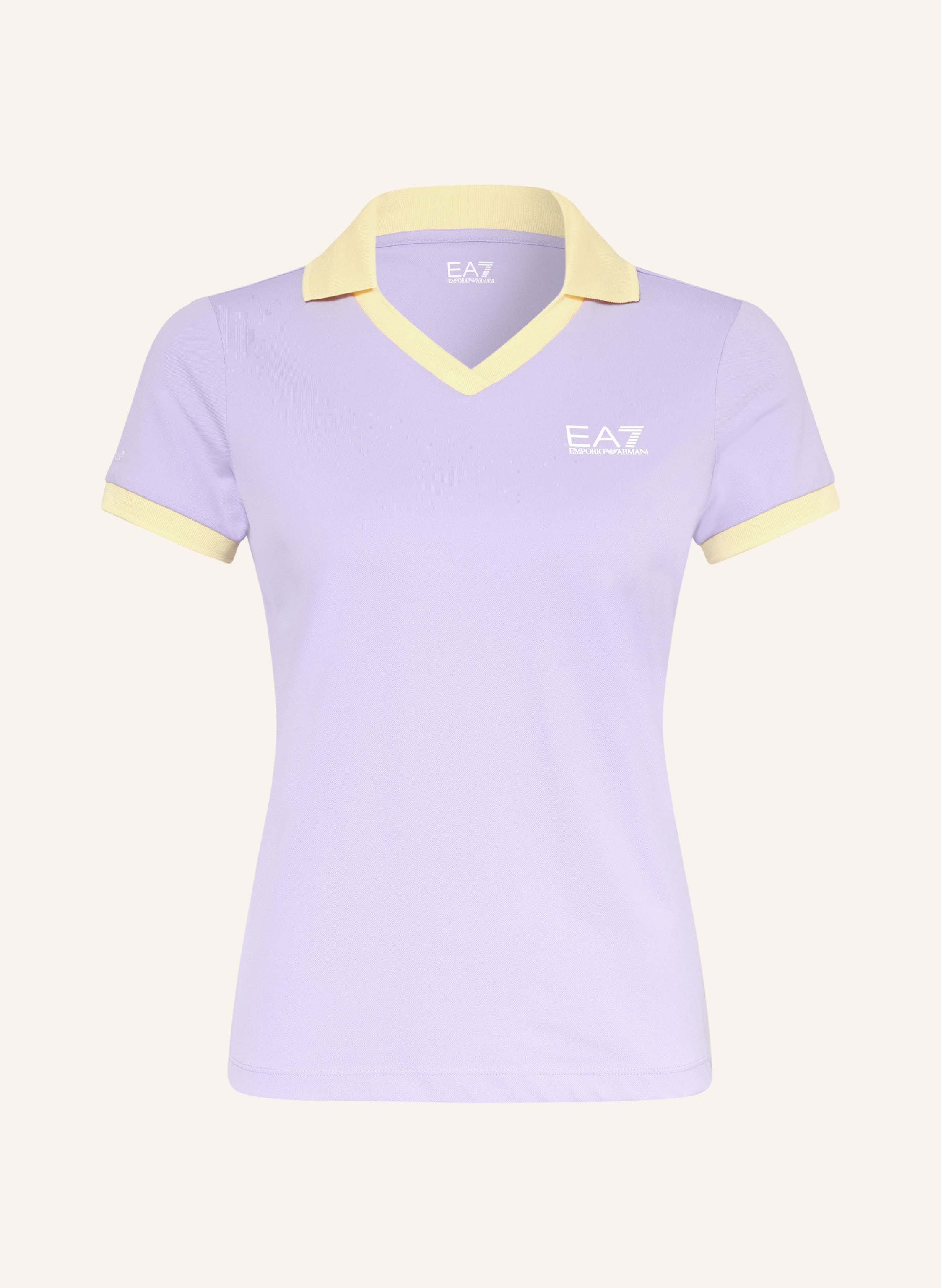 ea7 Emporio Armani Funktions-Poloshirt Tennis Pro lila