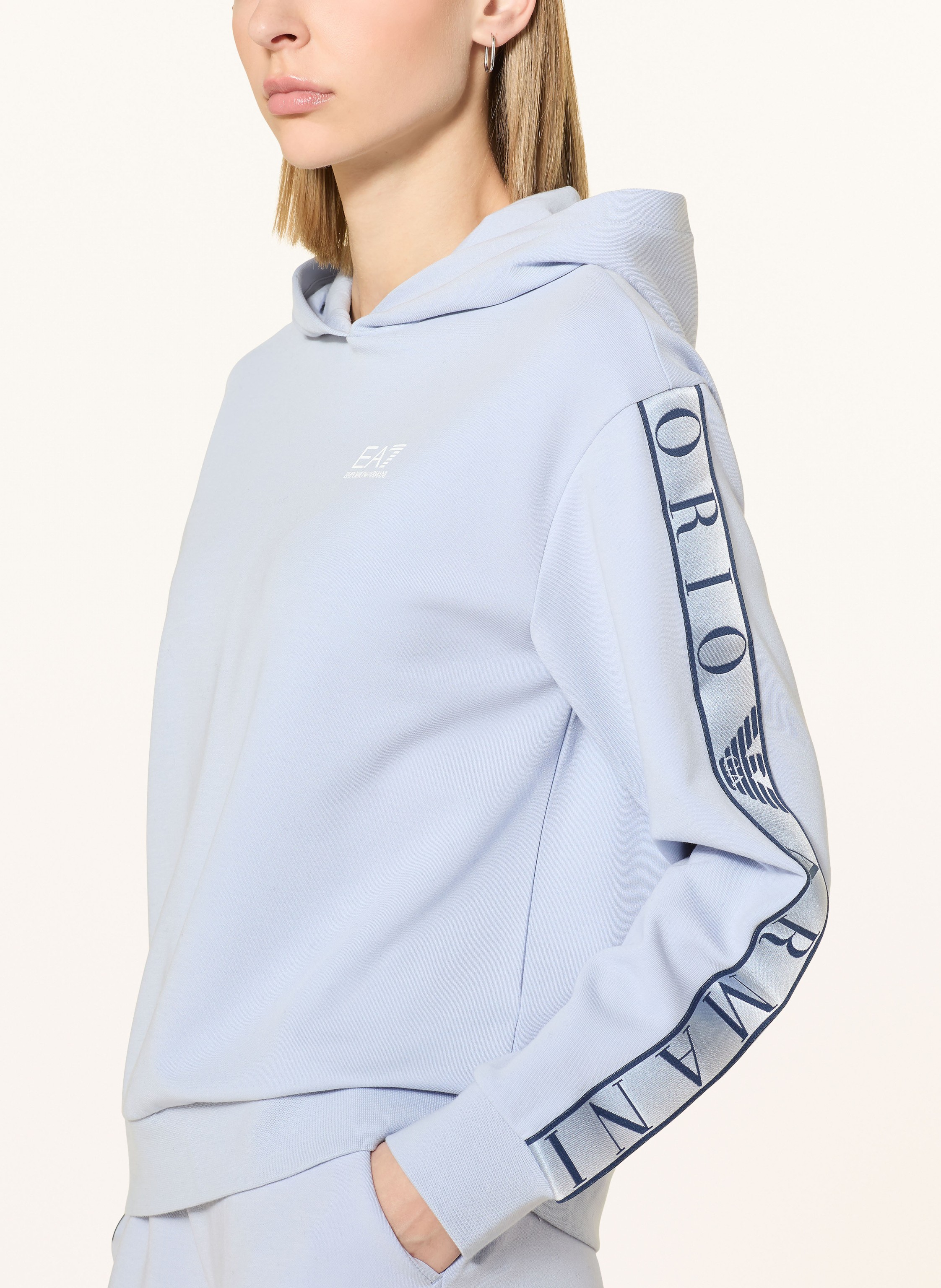 Thumbnail - ea7 Emporio Armani Hoodie blau