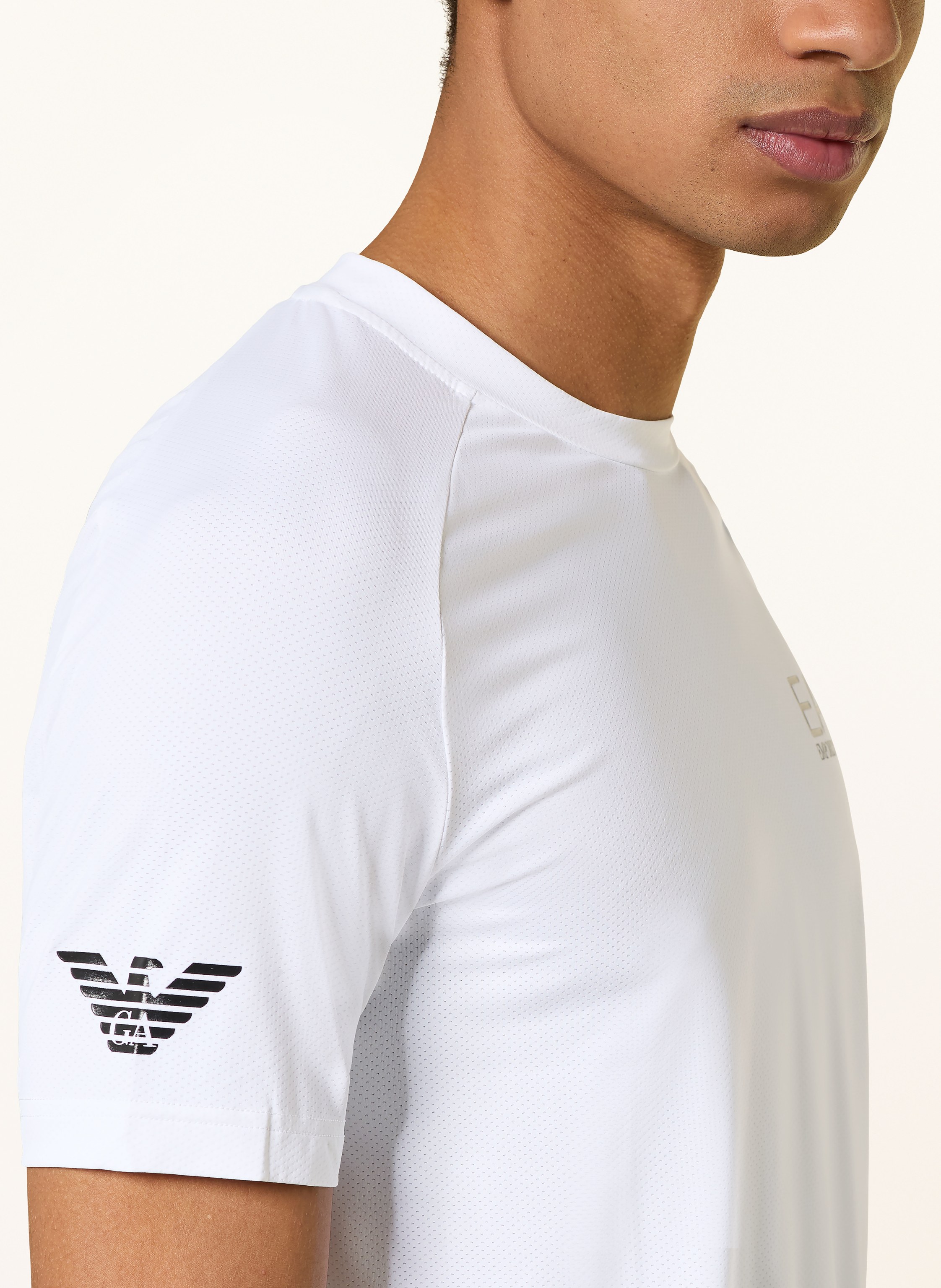 Thumbnail - ea7 Emporio Armani Funktionsshirt weiss