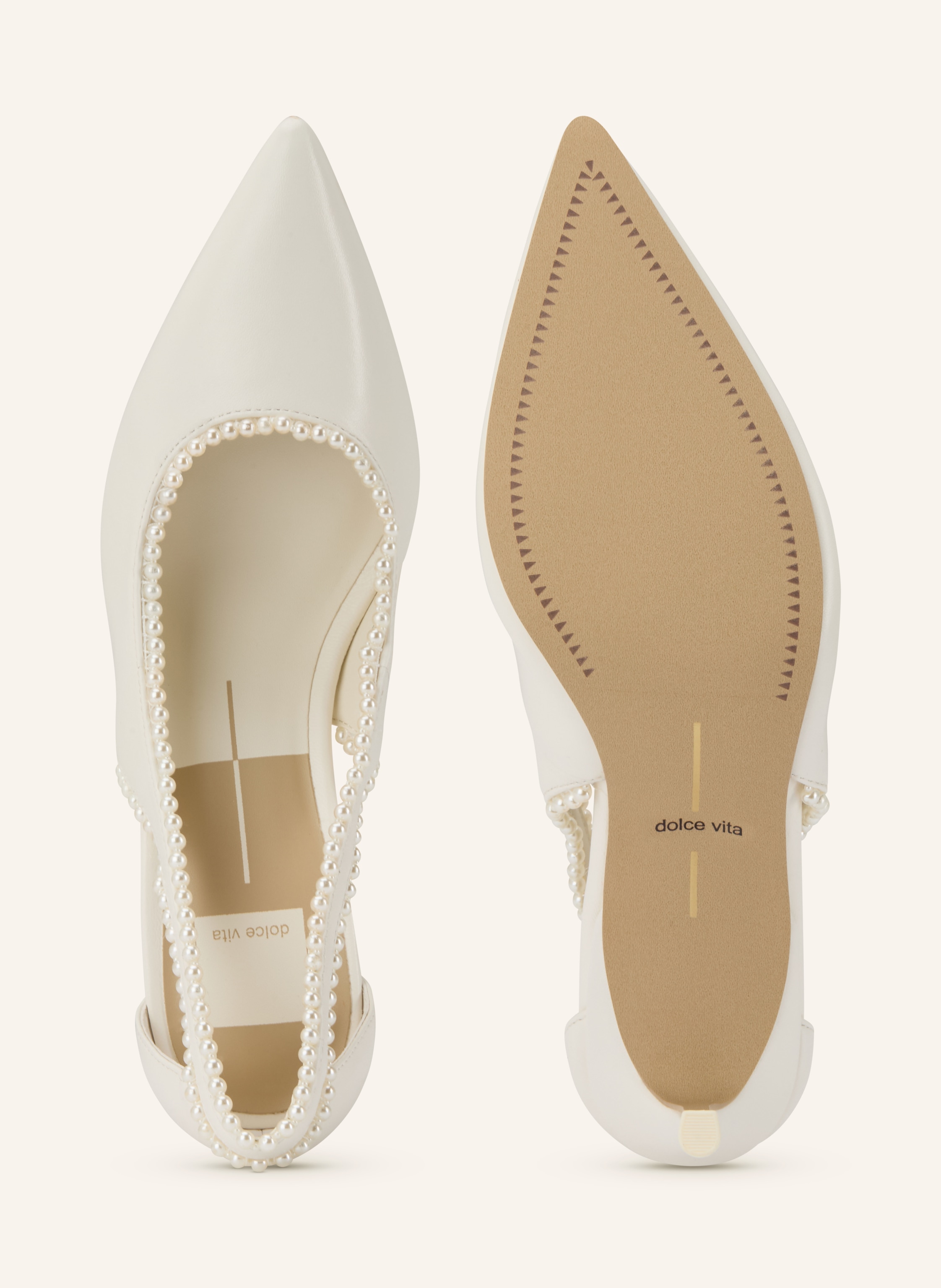 Thumbnail - Dolce Vita Pumps Kelson Pearl Mit Schmuckperlen weiss