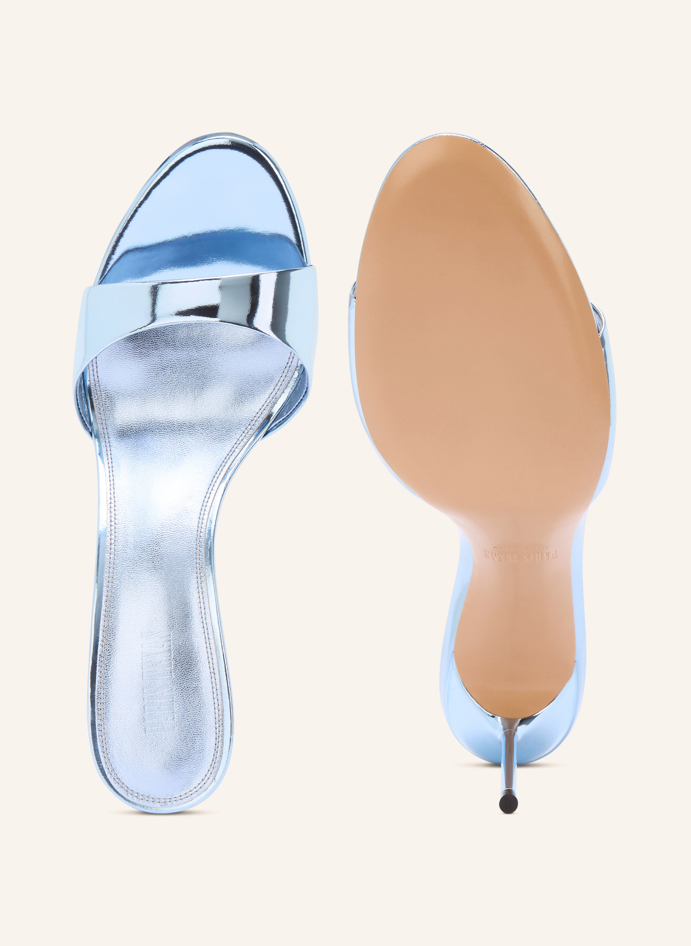 Thumbnail - Paris Texas Mules Lidia blau