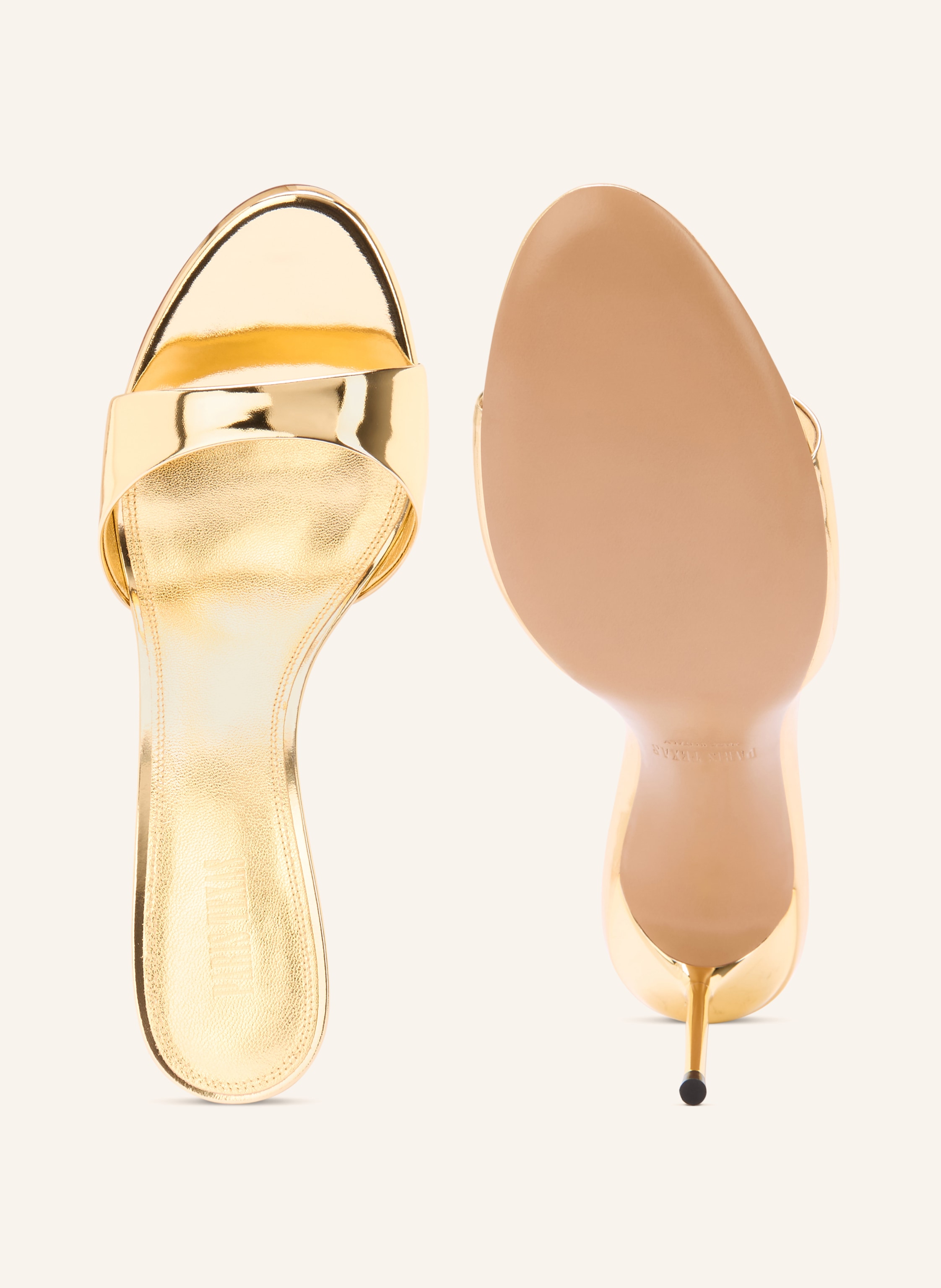 Thumbnail - Paris Texas Mules Lidia gold