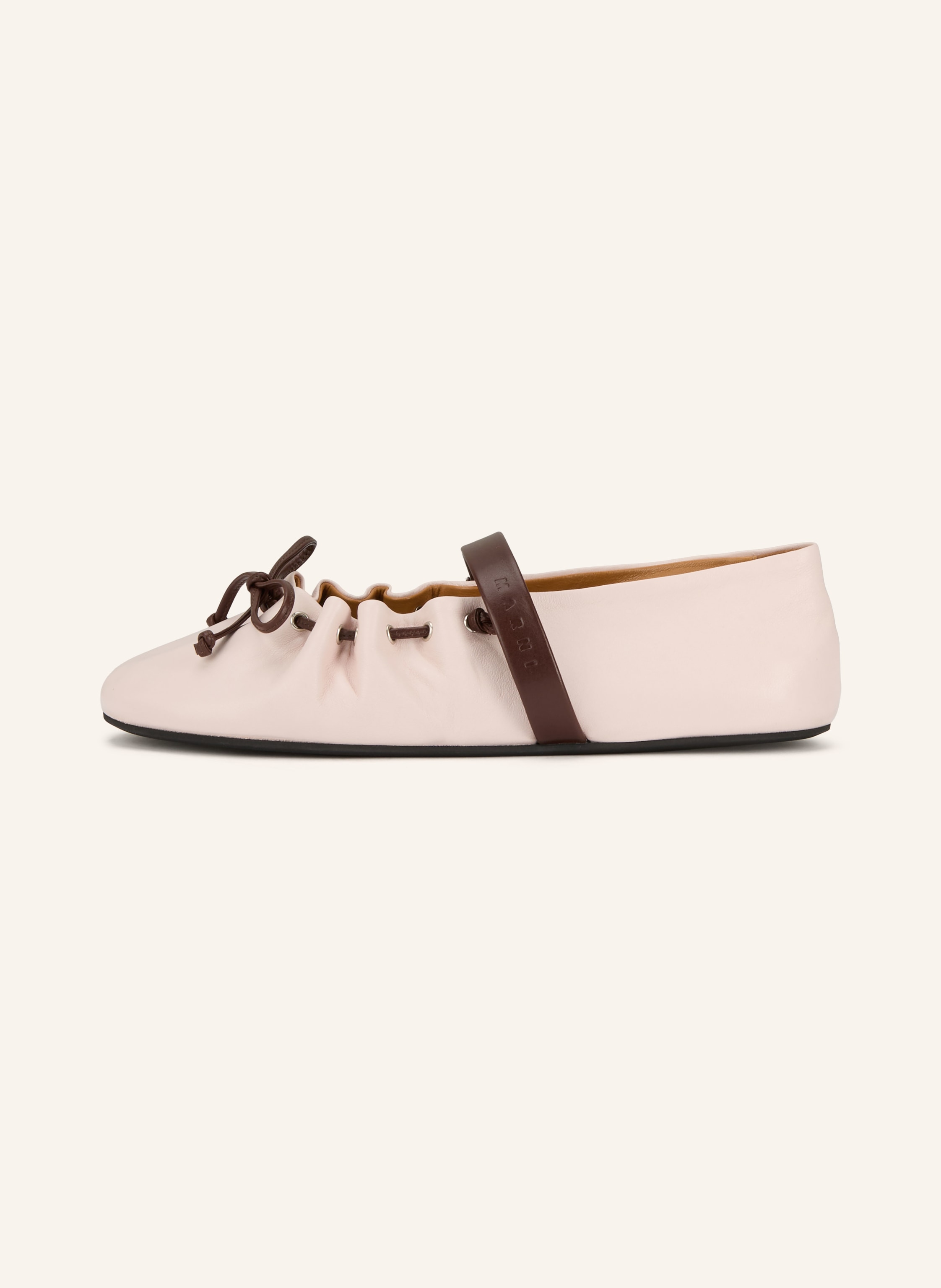 Thumbnail - Marni Mary-Jane-Ballerinas rosa