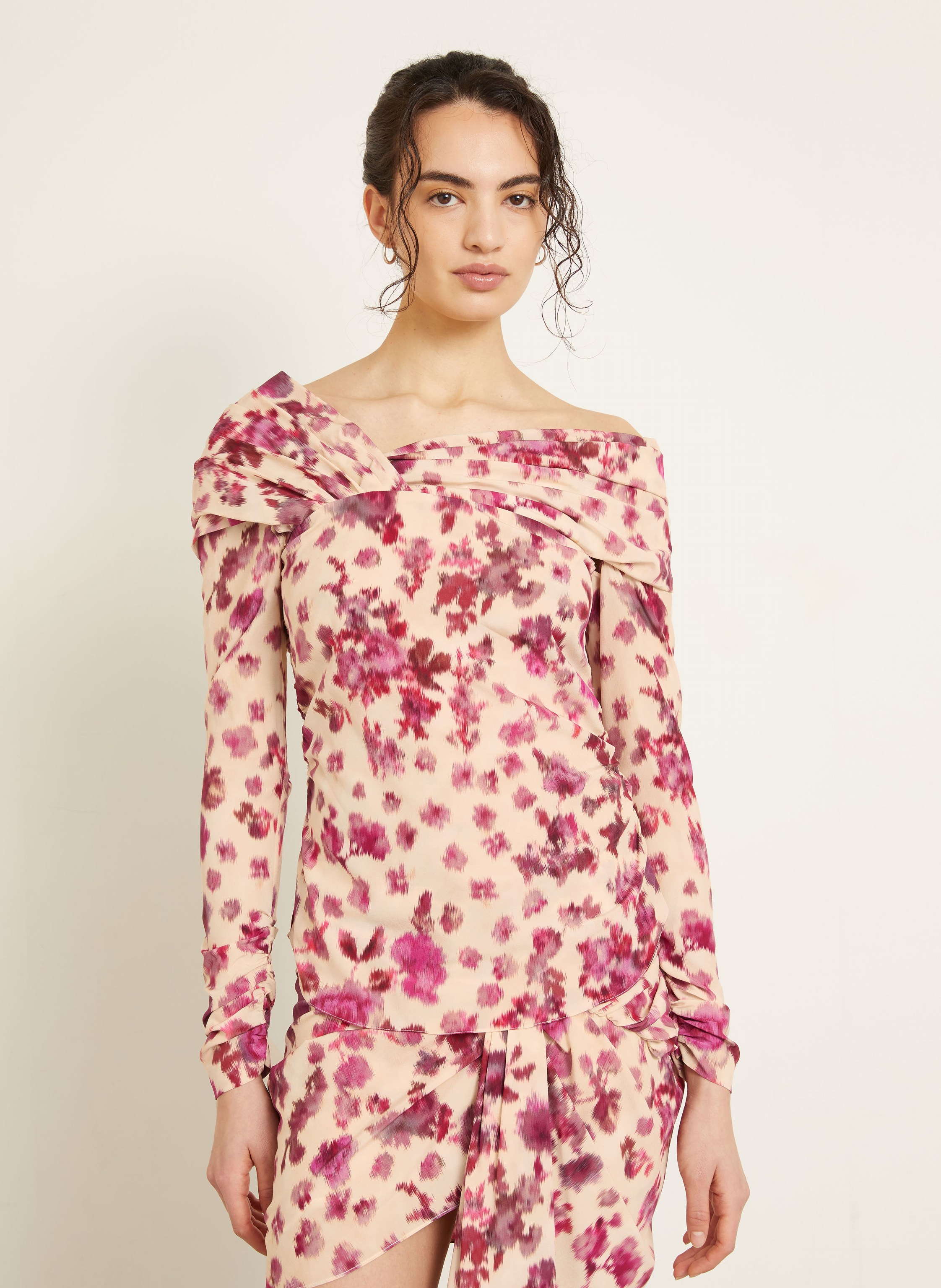 Thumbnail - Isabel Marant Blusenshirt Danka Aus Seide rosa