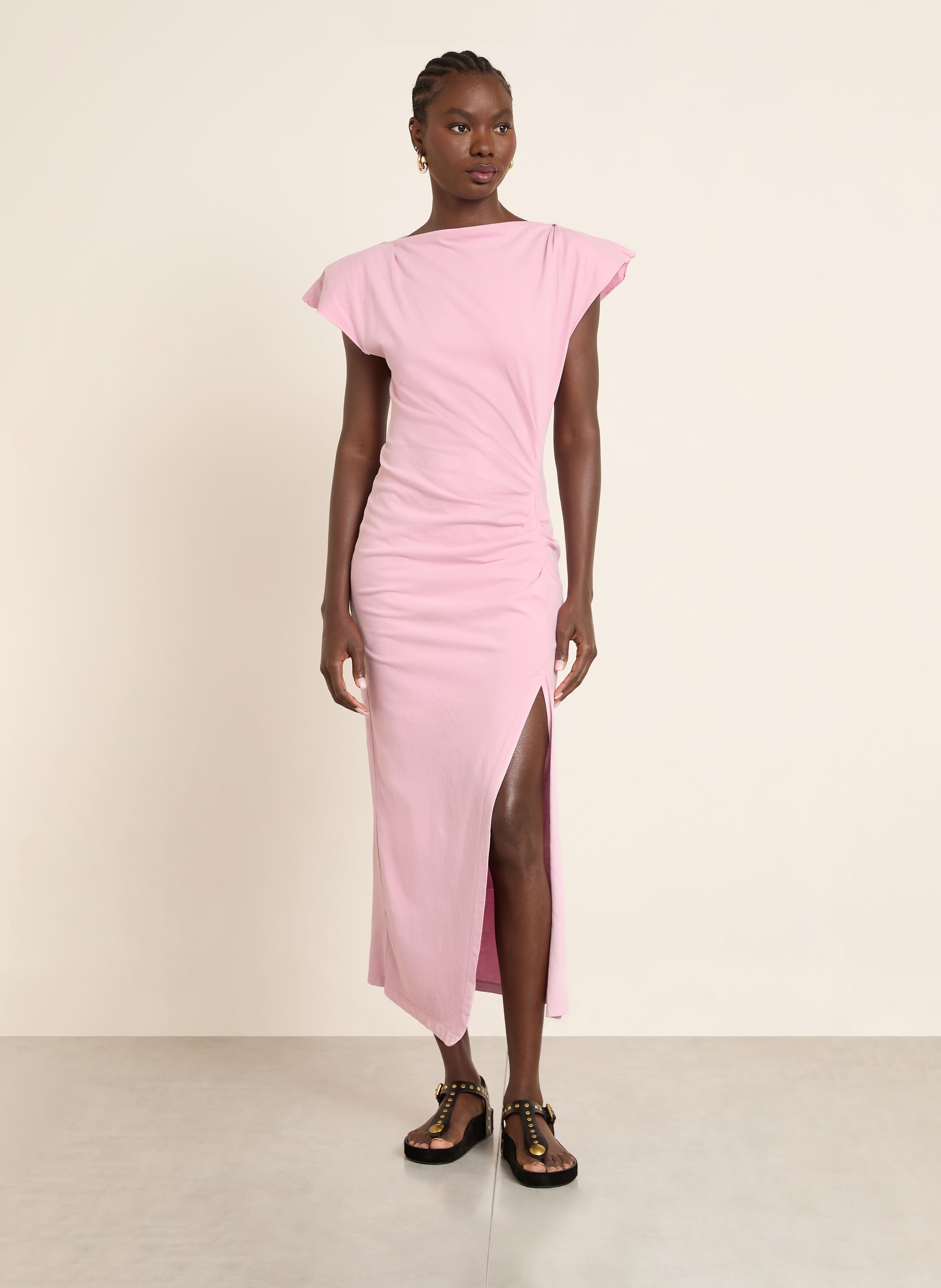 Thumbnail - Isabel Marant Jerseykleid Nadela rosa