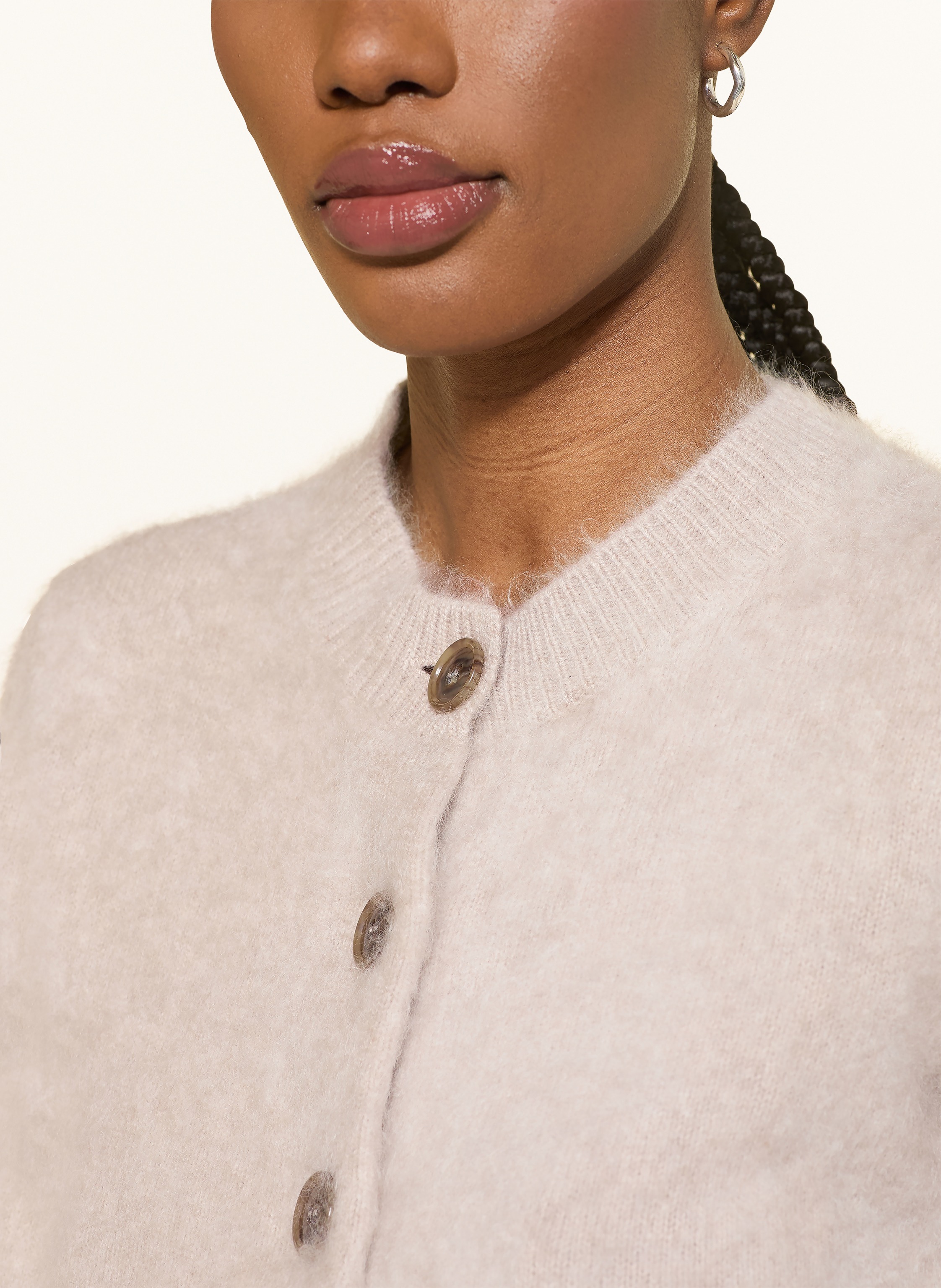 Thumbnail - Lisa Yang Strickjacke Aus Cashmere beige