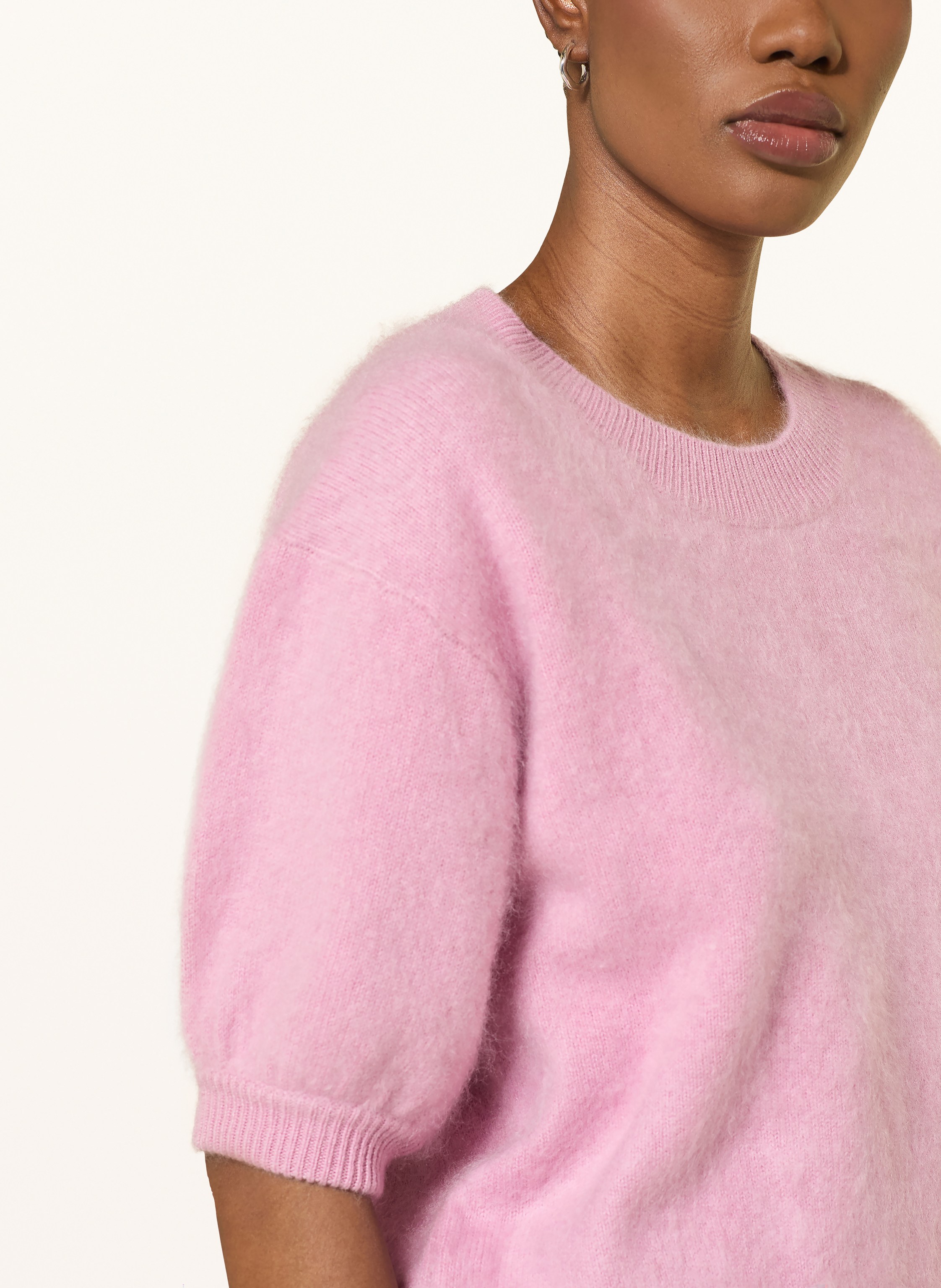 Thumbnail - Lisa Yang Strickshirt Aus Cashmere rosa