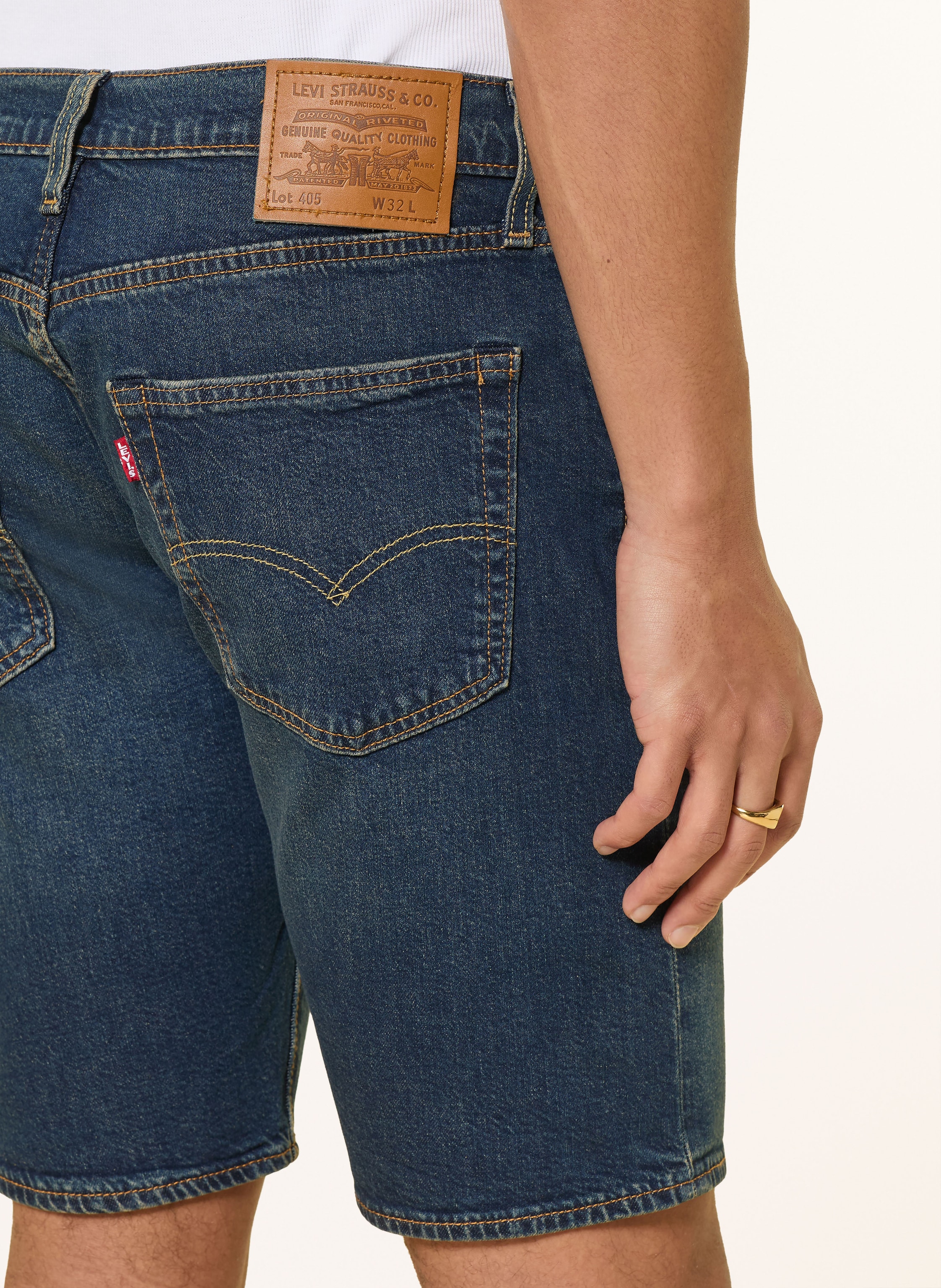 Thumbnail - Levi's® Jeansshorts 405™ Standard blau