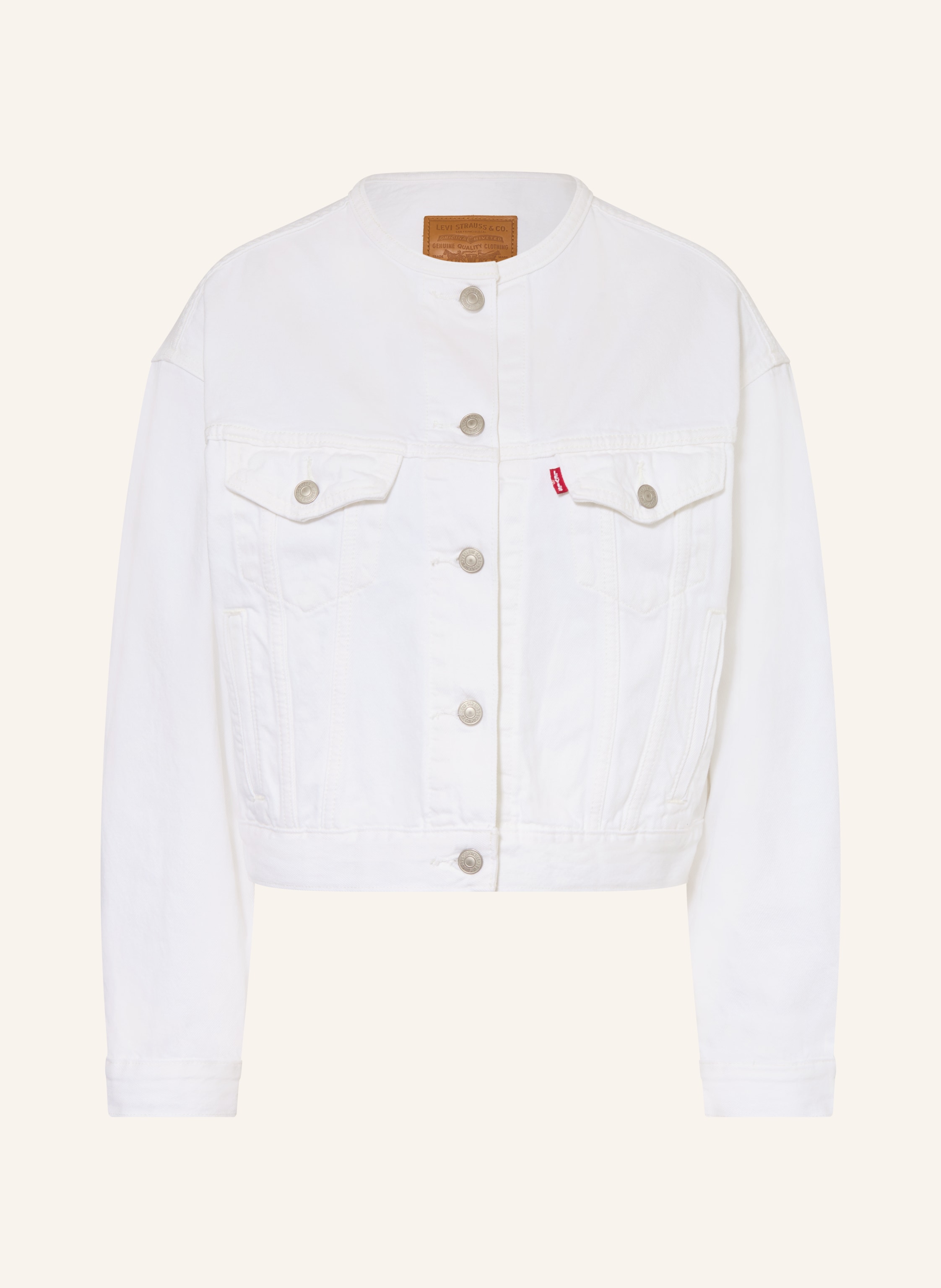 Levi's® Jeansjacke Shrunken '90s weiss