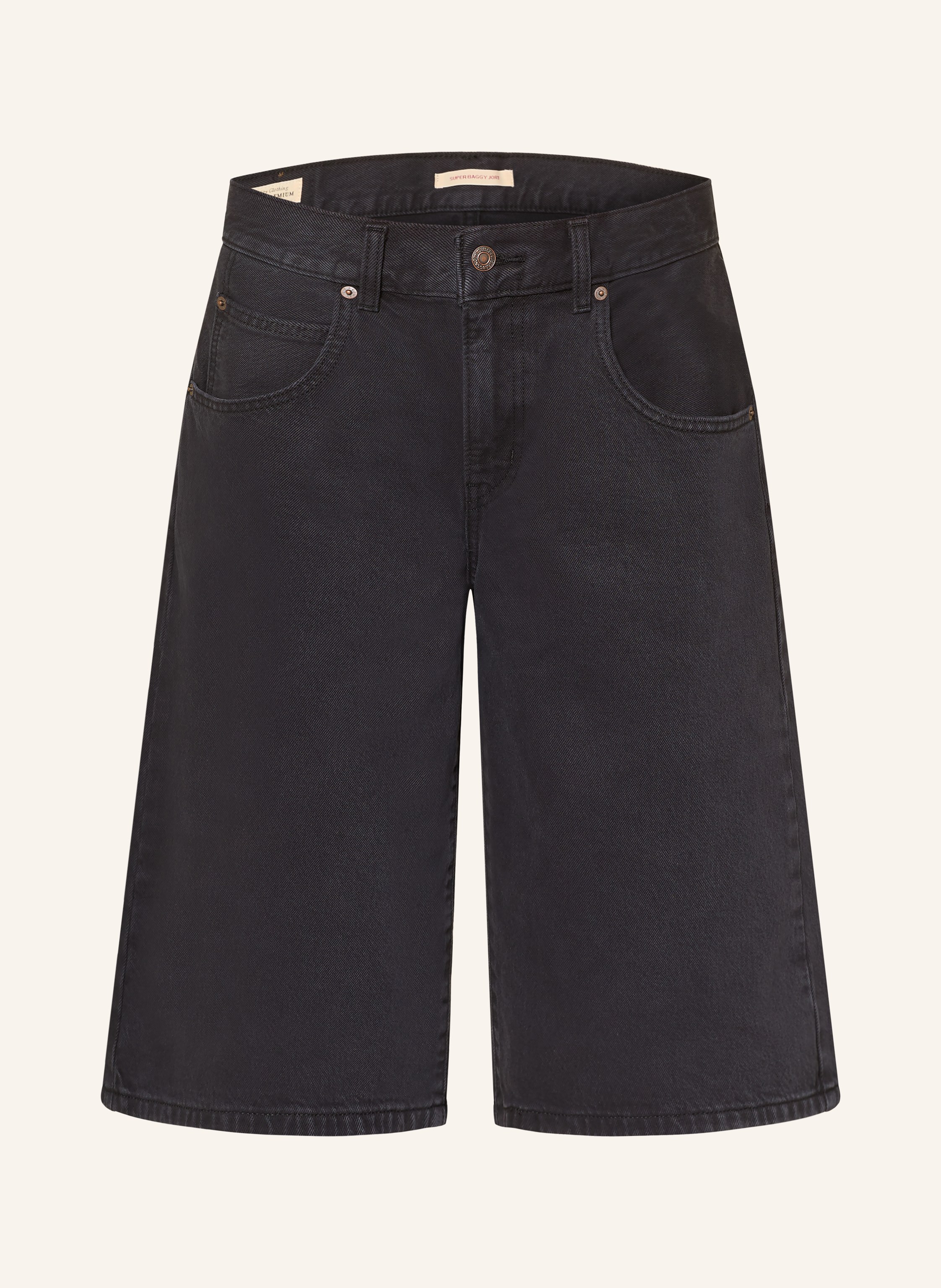 Levi's® Jeans-Bermudas schwarz