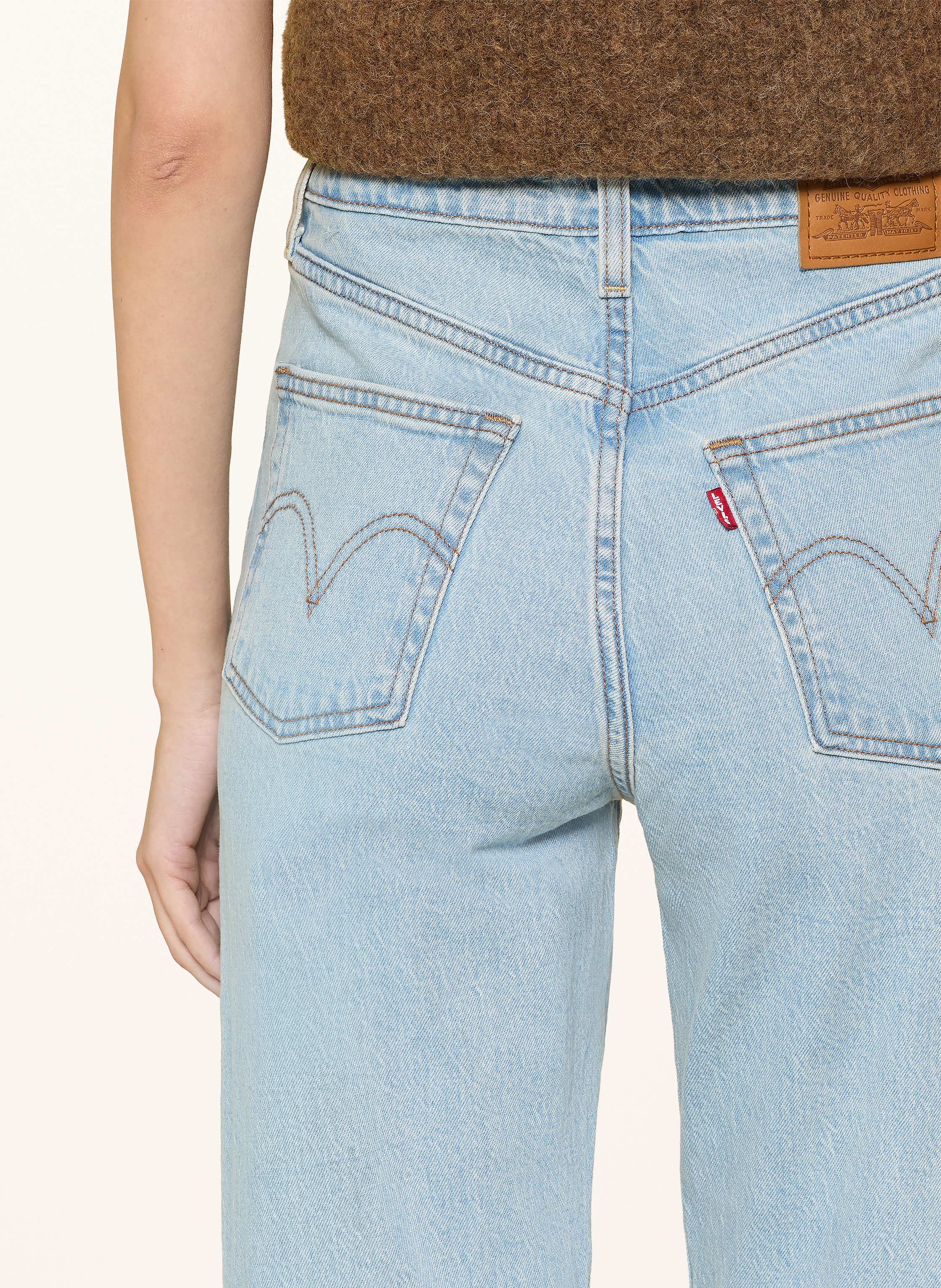 Levi's® Straight Jeans Ribcage blau – Bild 2