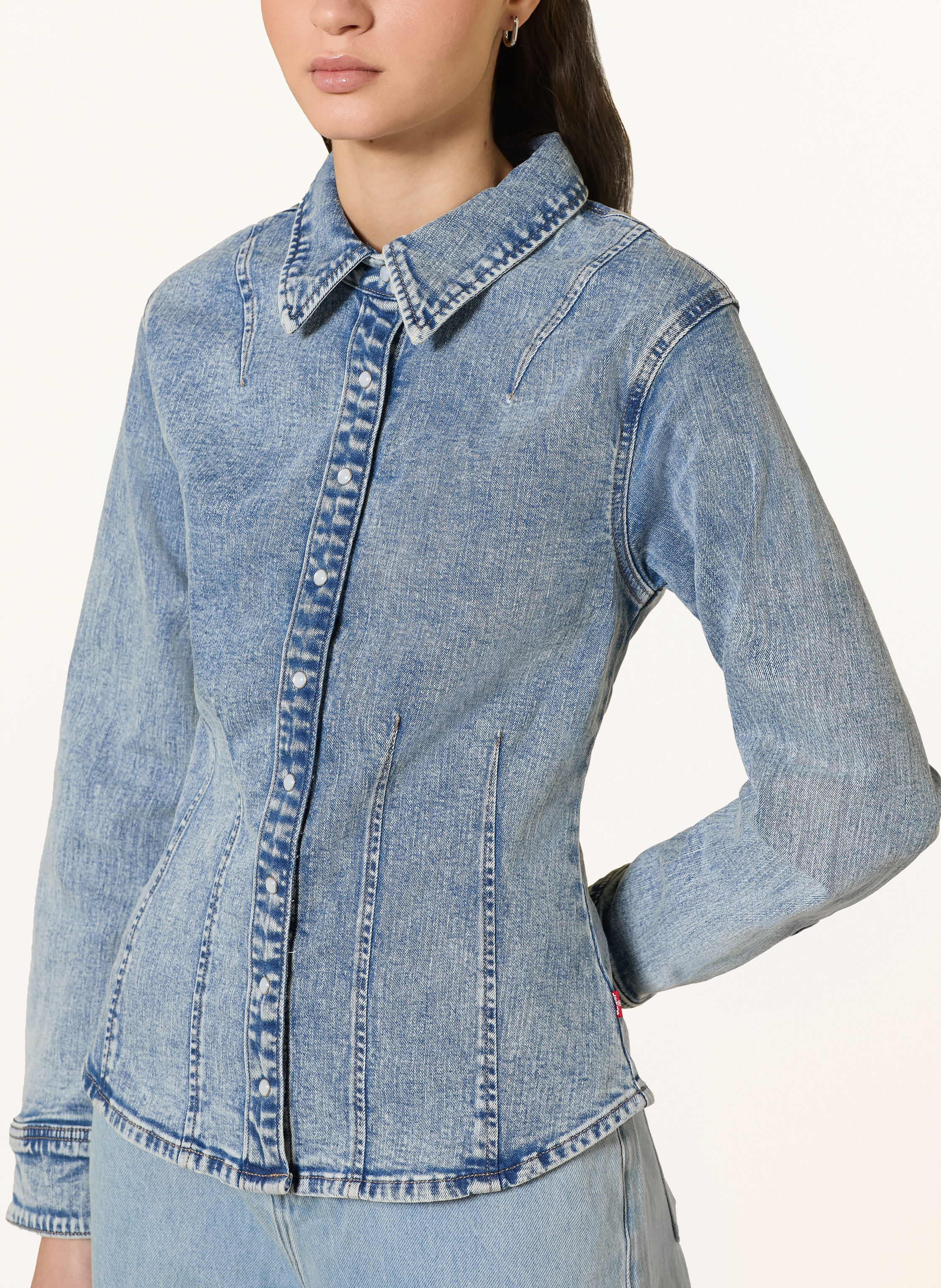 Thumbnail - Levi's® Jeansbluse blau