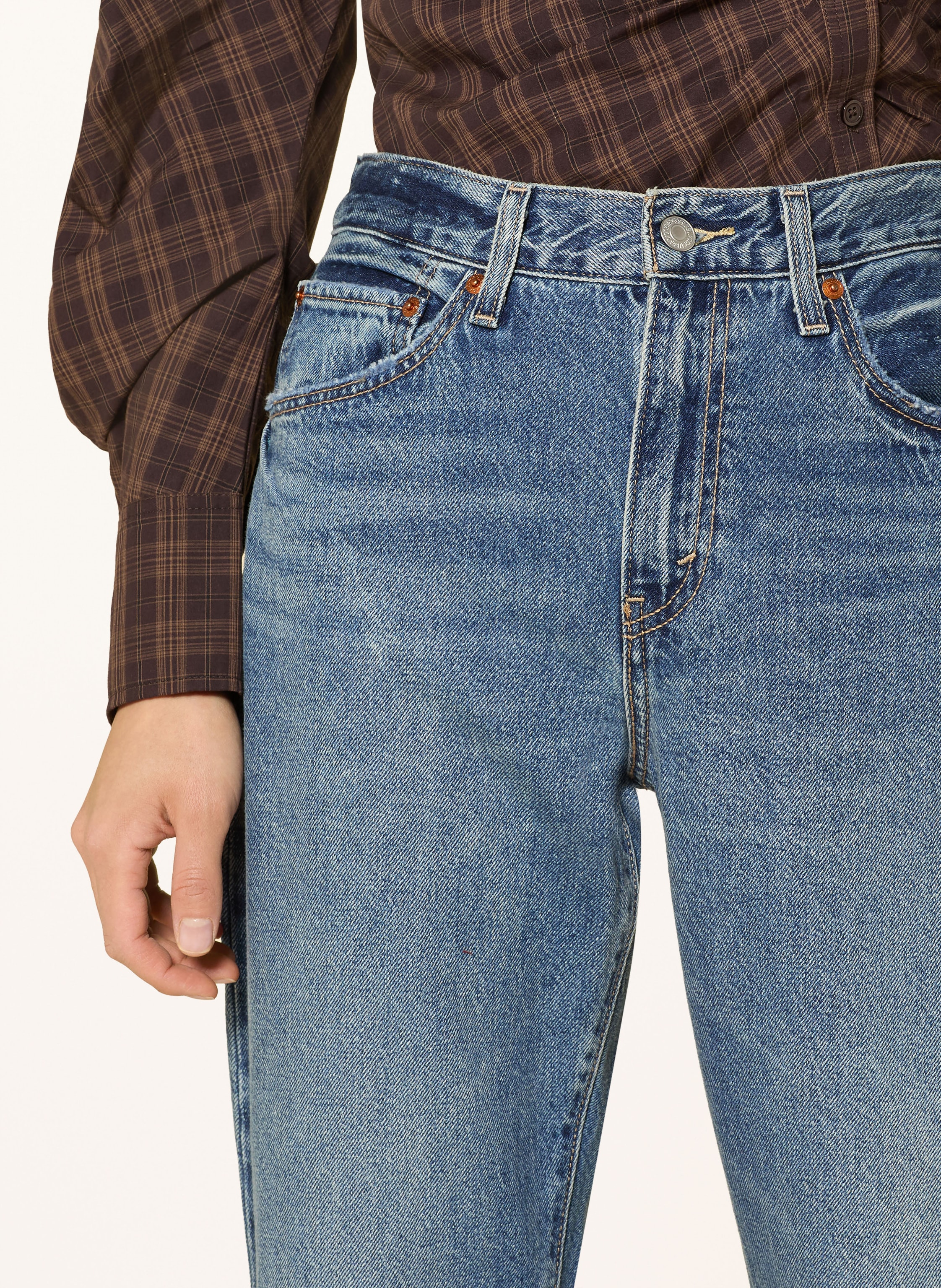 Thumbnail - Levi's® Straight Jeans Easy Dad blau