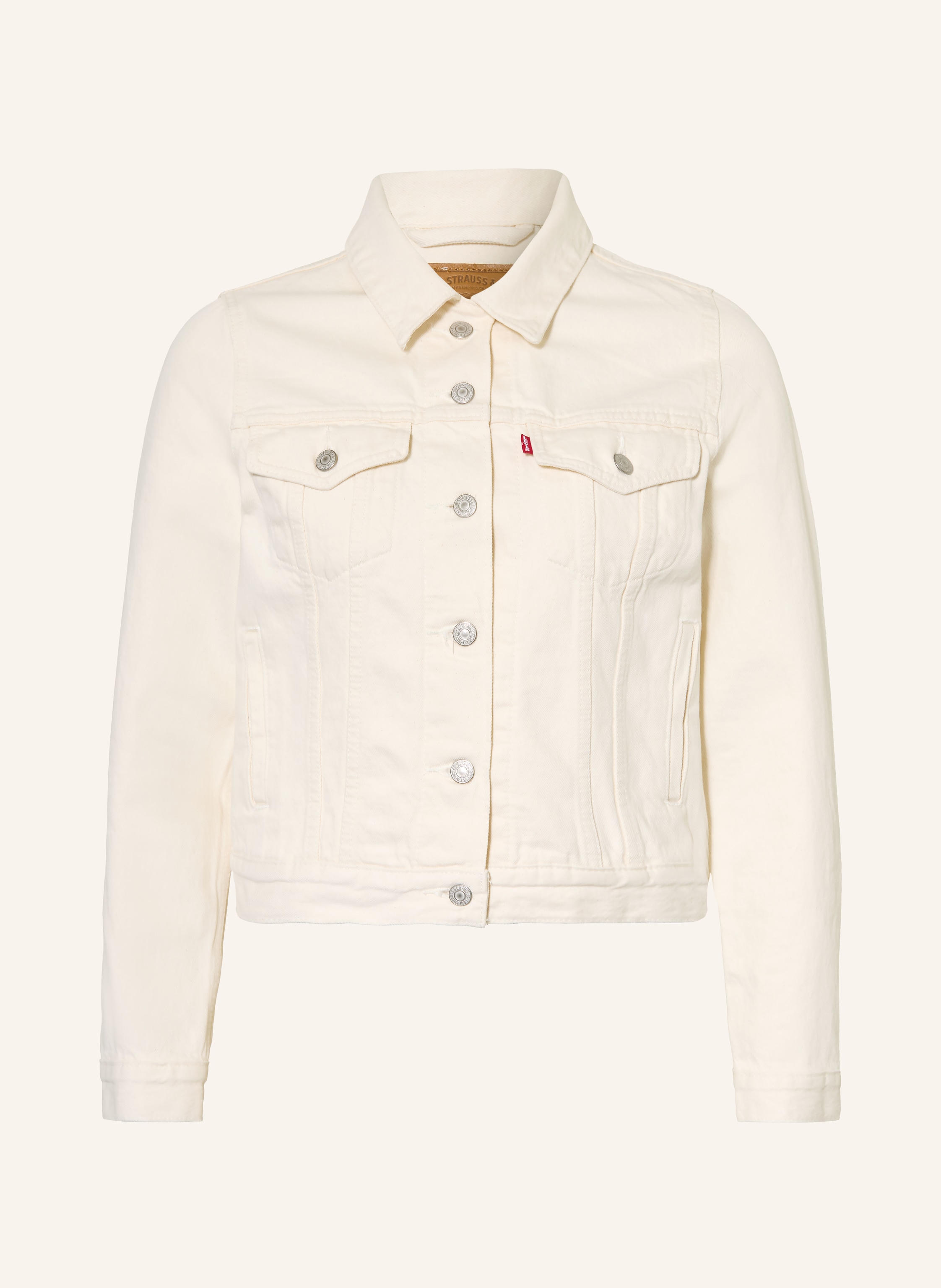 Levi's® Jeansjacke Original Trucker weiss