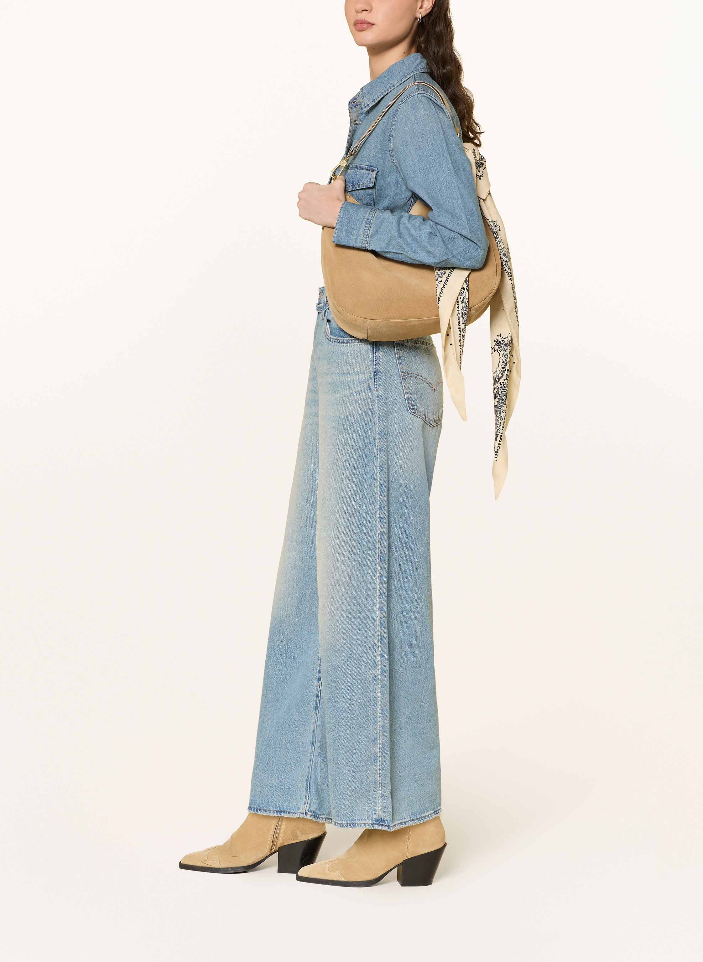 Thumbnail - Levi's® Wide Leg Jeans Xl Straight blau