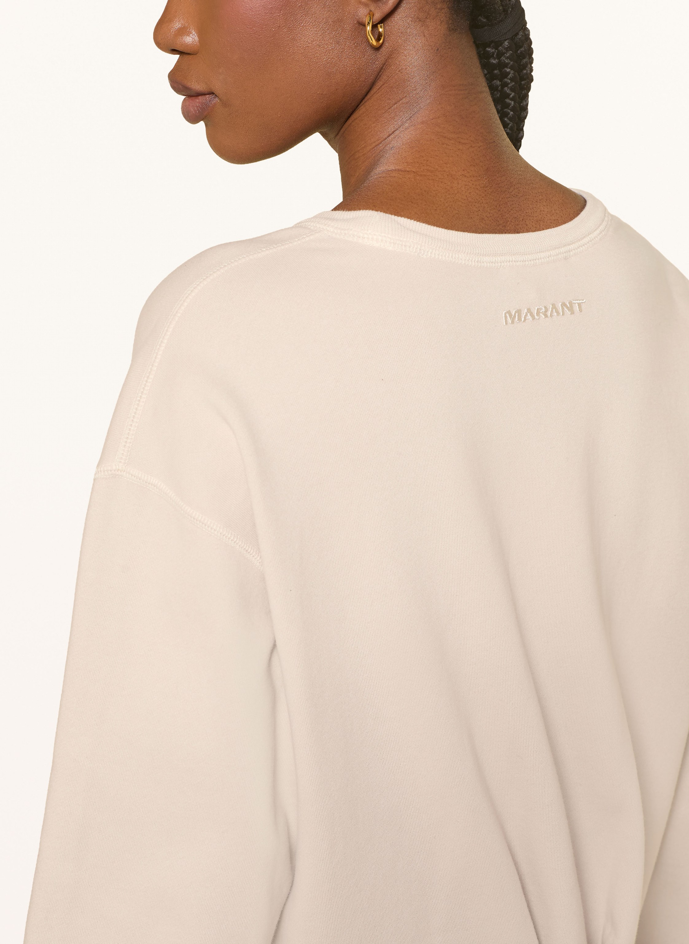 Thumbnail - Marant Étoile Sweatkleid Zae beige