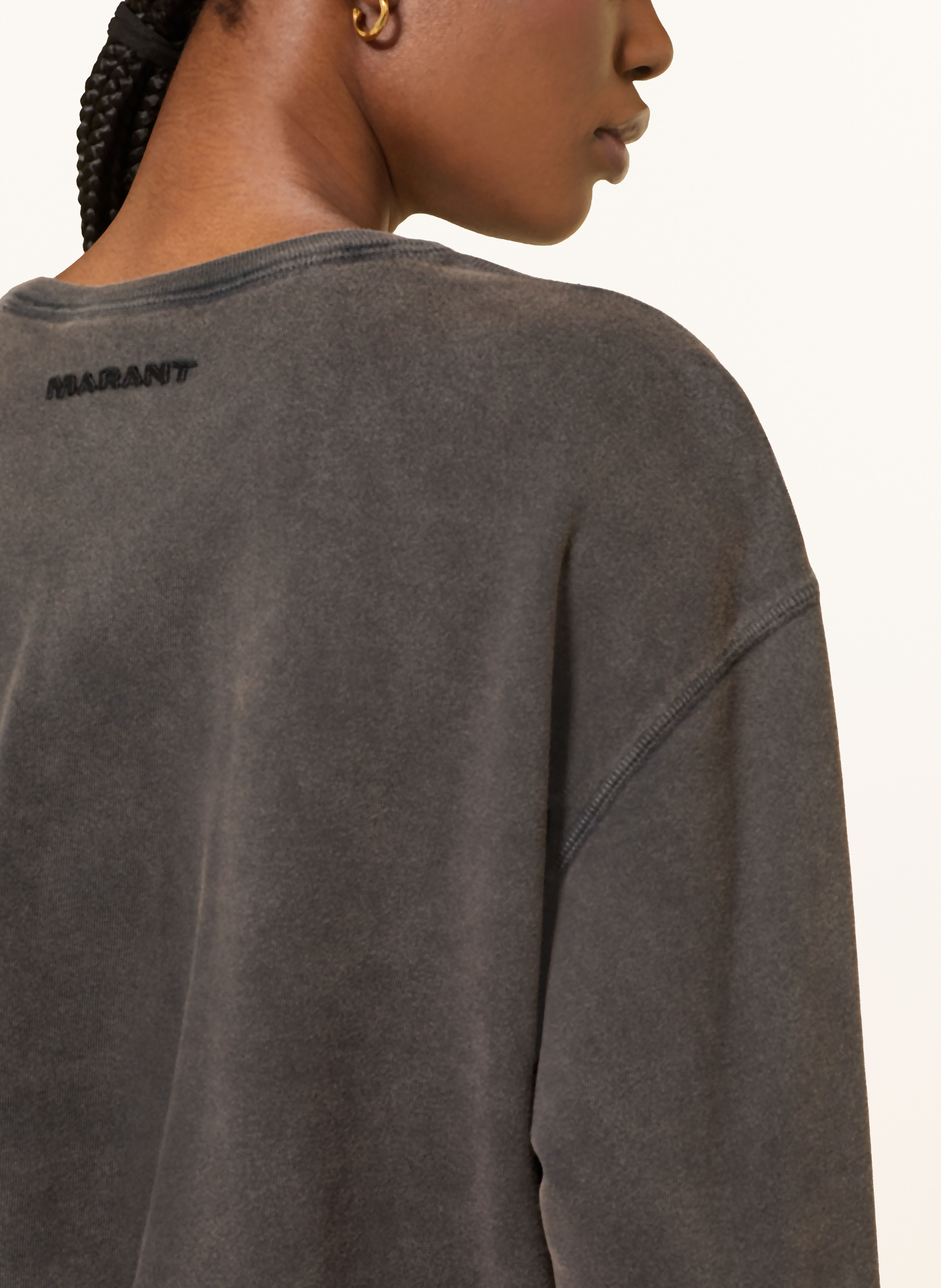 Thumbnail - Marant Étoile Sweatkleid Zae schwarz