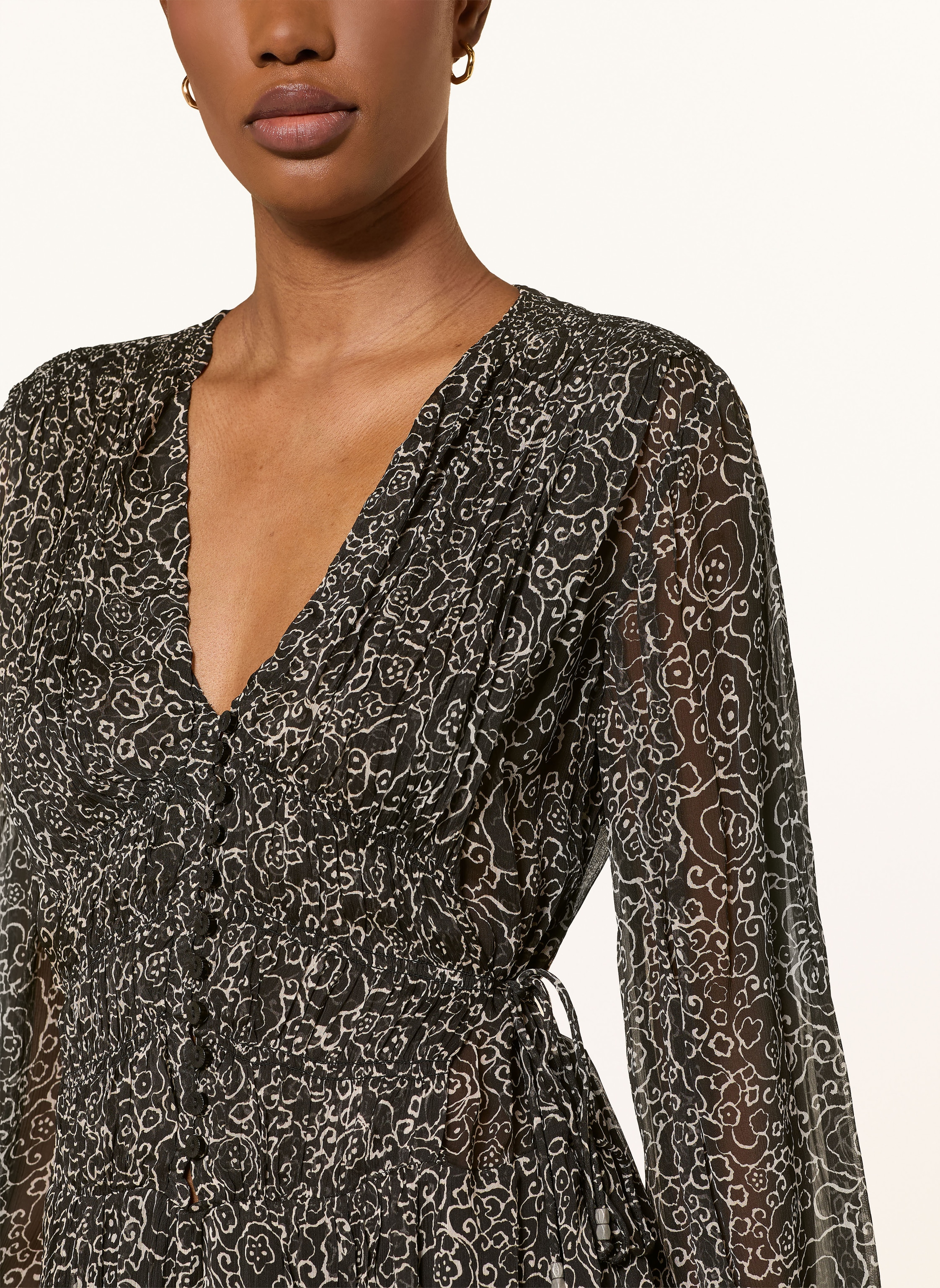 Thumbnail - Marant Étoile Kleid Loriena schwarz