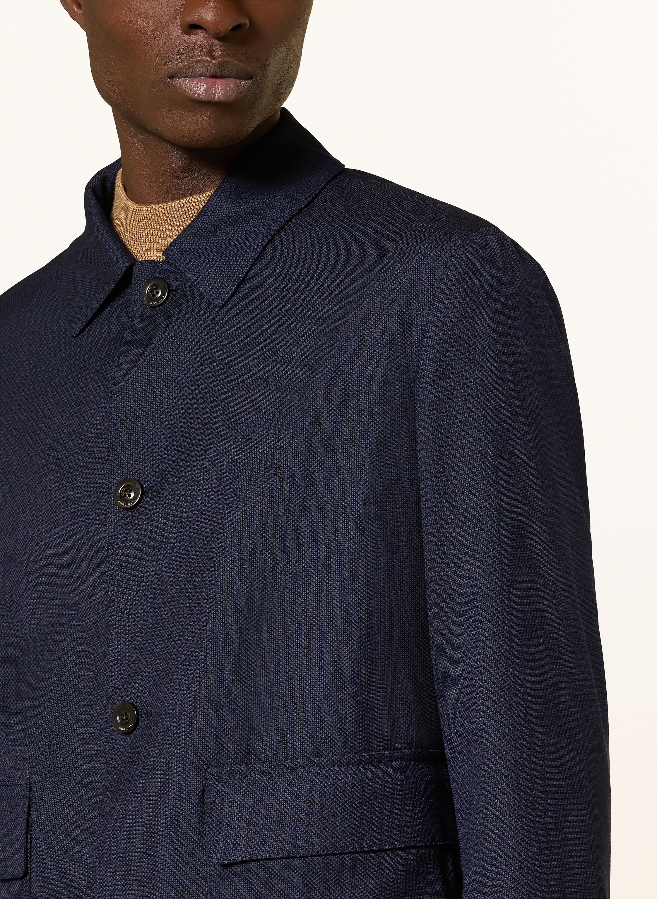 Thumbnail - Boglioli Overjacket blau