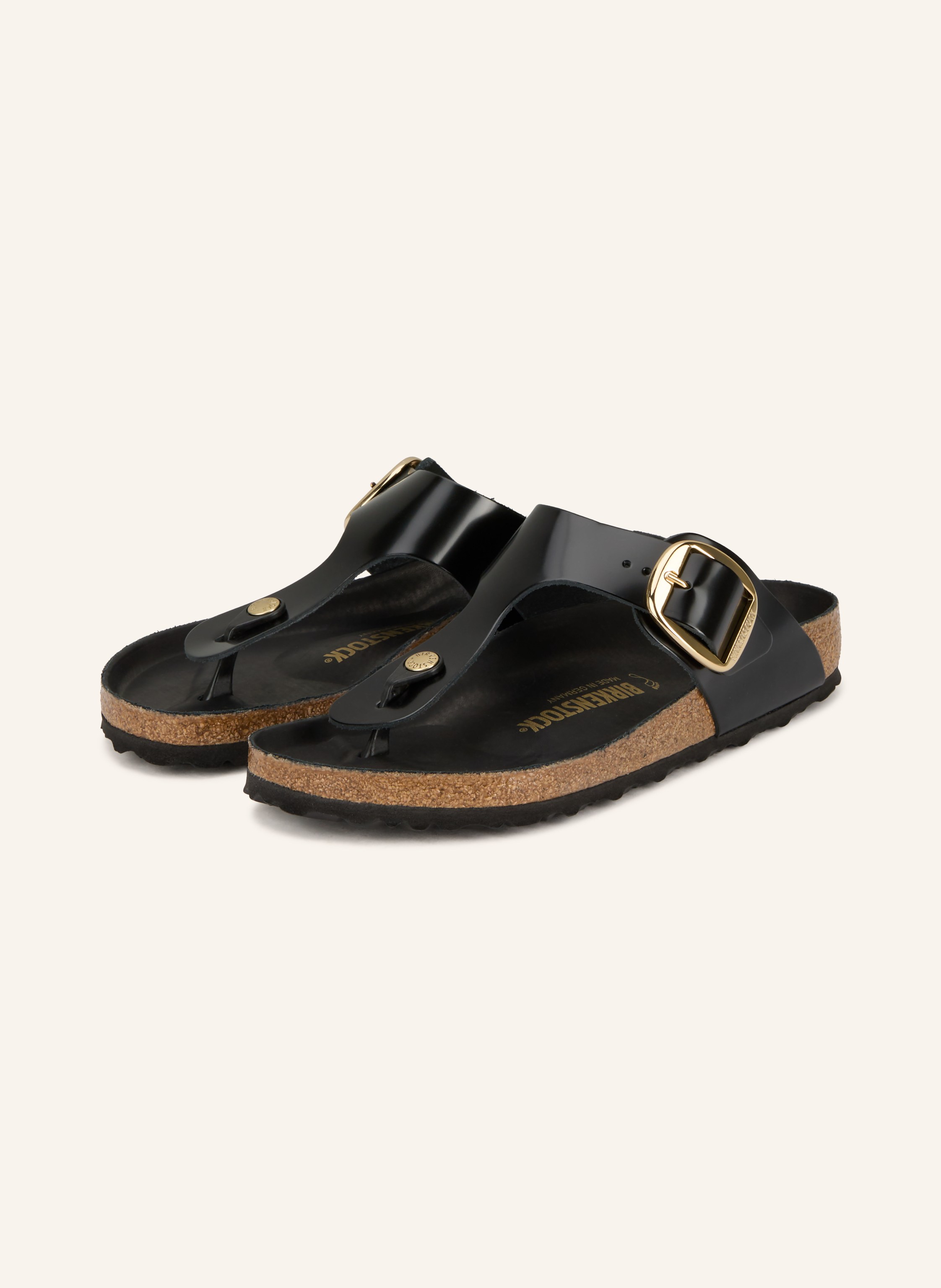Birkenstock Zehentrenner Gizeh Big Buckle schwarz