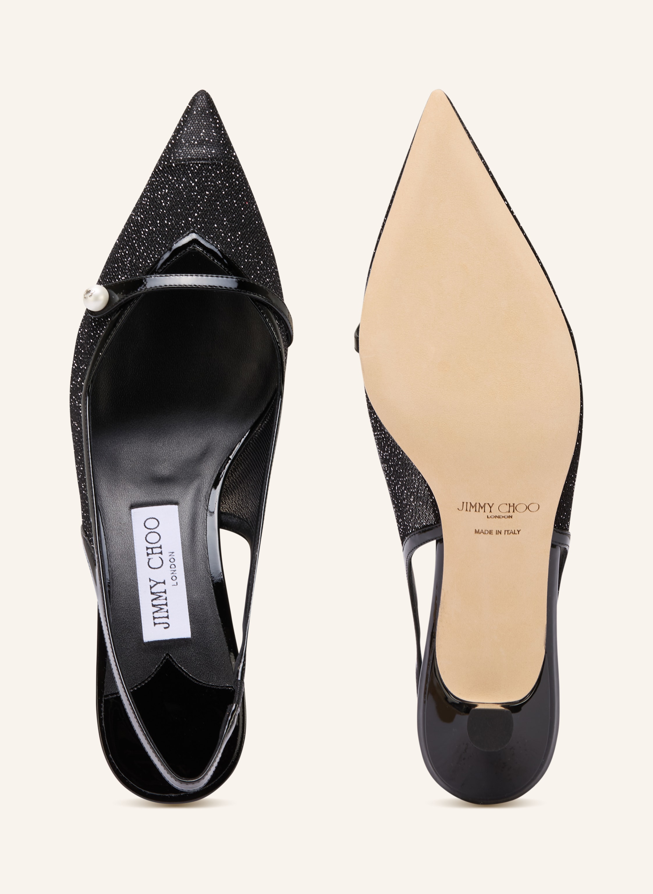 Thumbnail - Jimmy Choo Slingpumps Amita schwarz