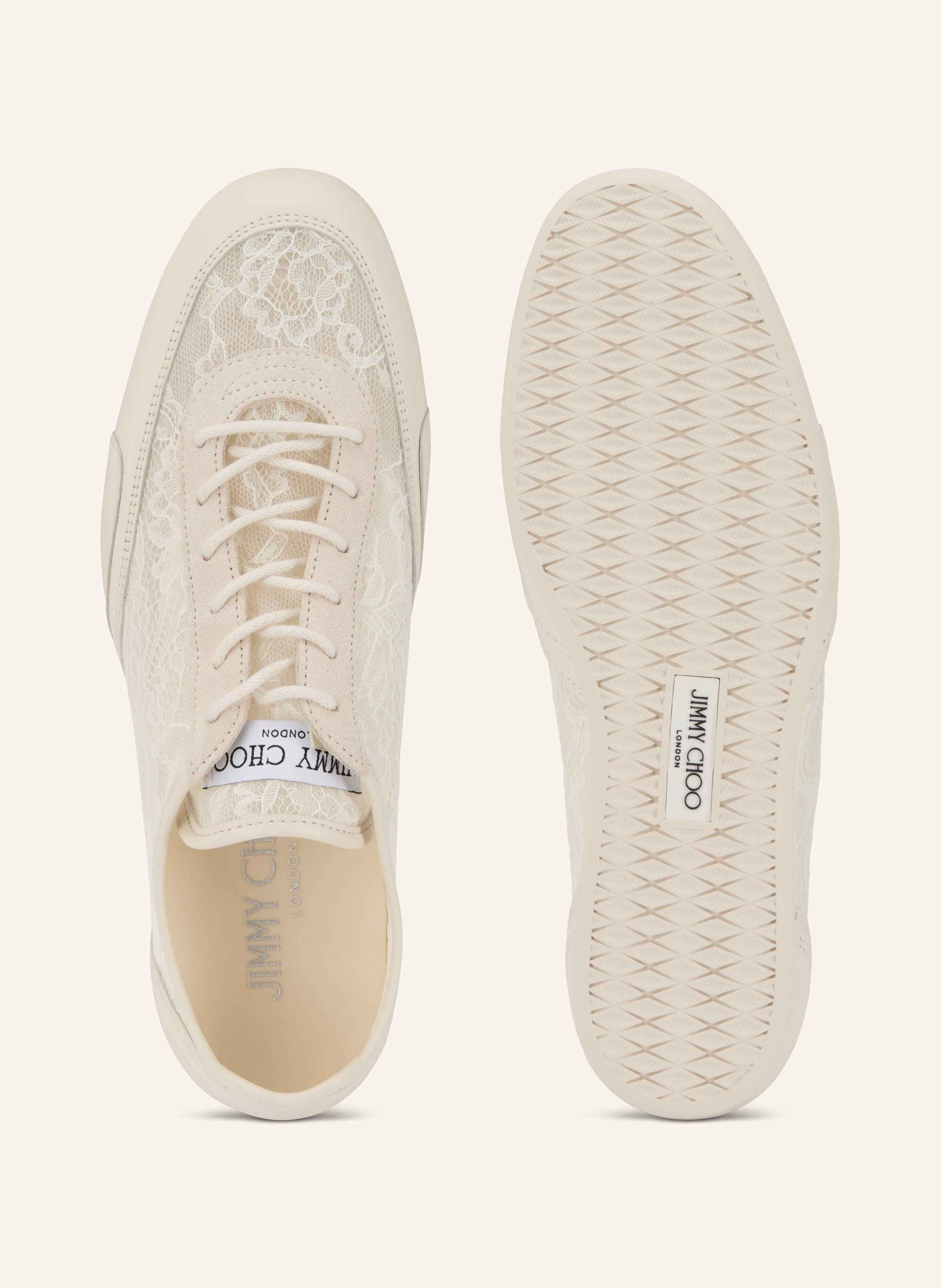 Thumbnail - Jimmy Choo Sneaker Sunny weiss