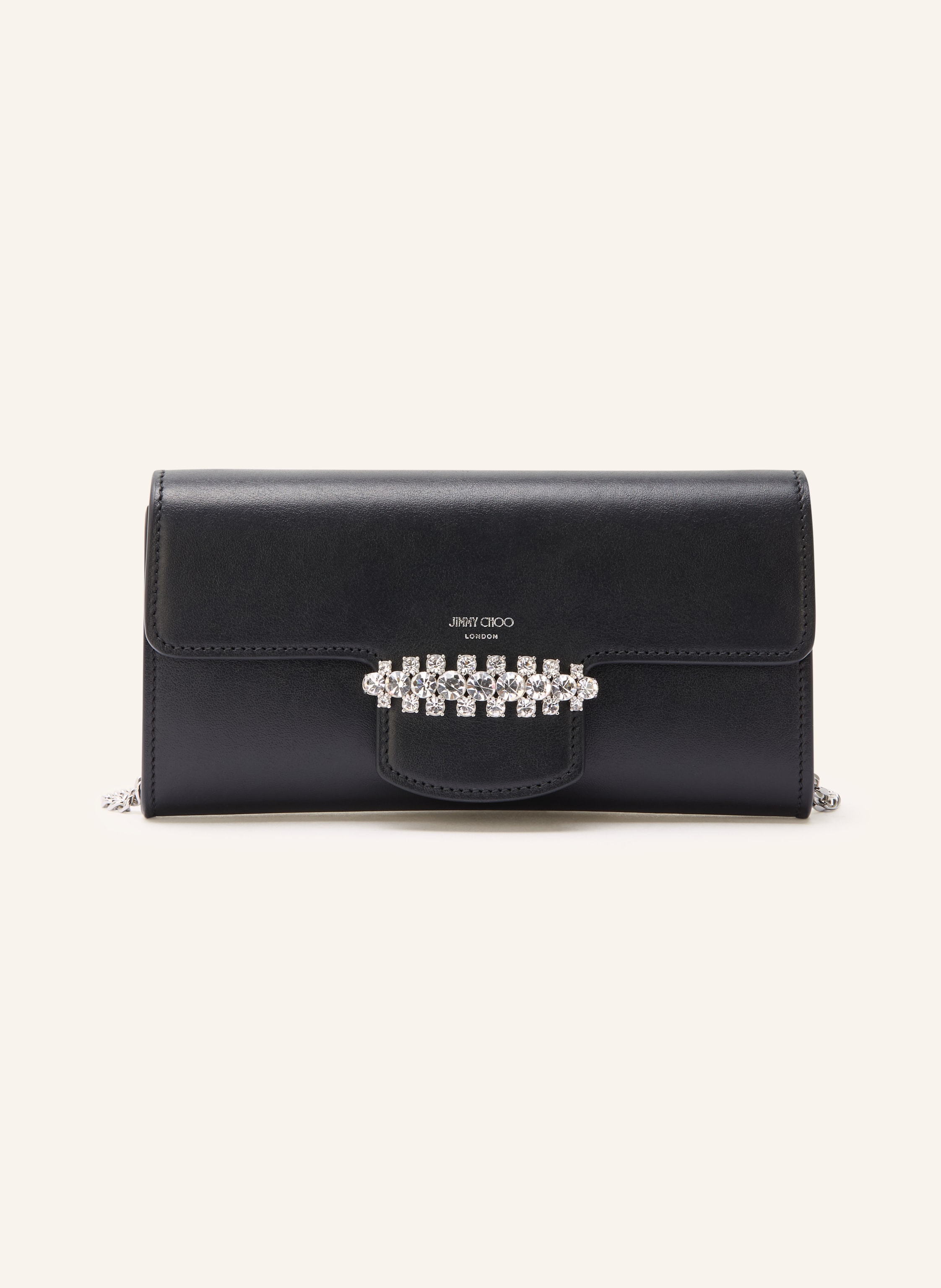 Jimmy Choo Jimmy Choo Geldbörse Bing Zum Umhängen schwarz in SCHWARZ