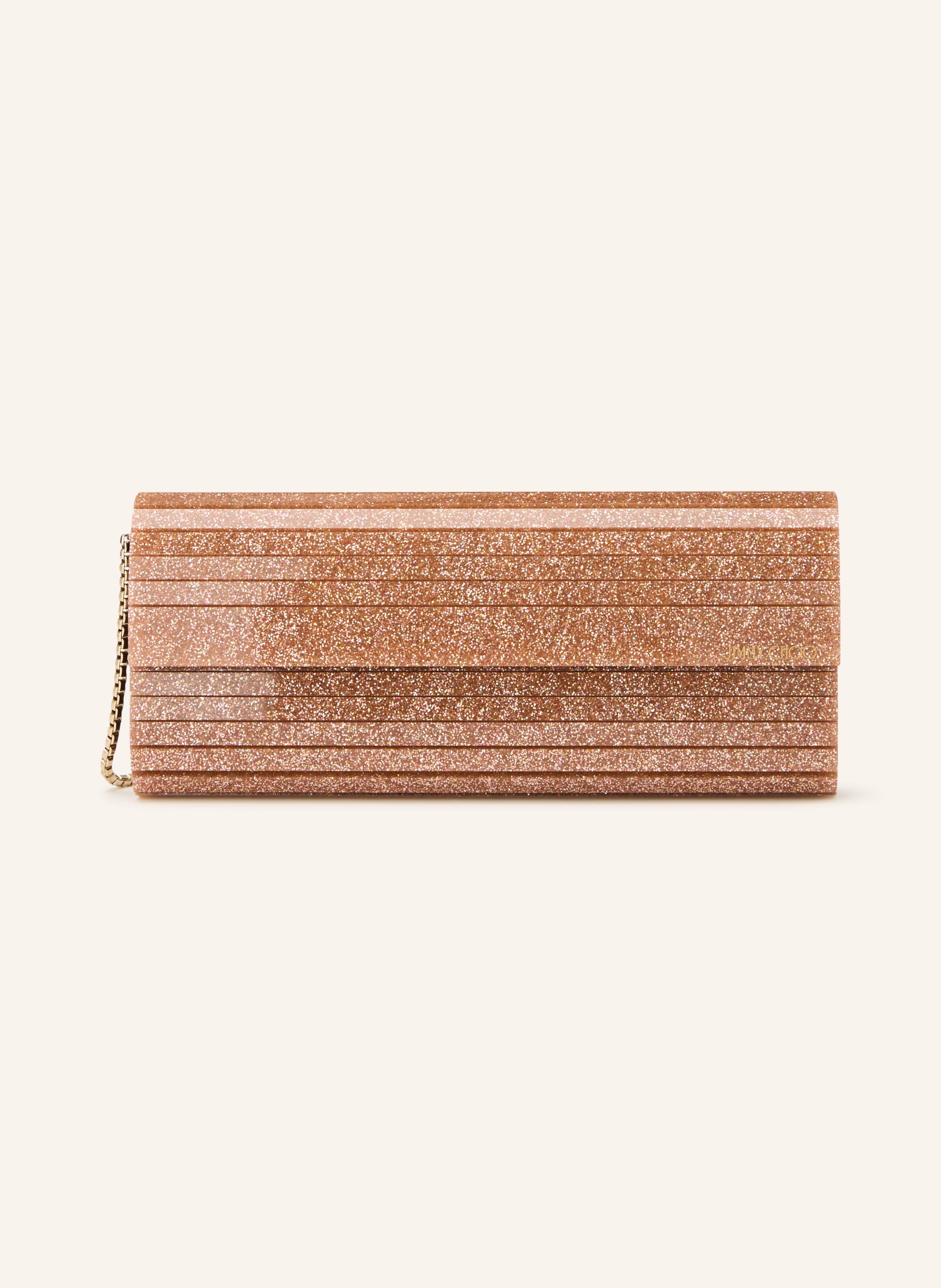 Jimmy Choo Jimmy Choo Clutch Sweetie rosa in ROSÉGOLD / SILBER