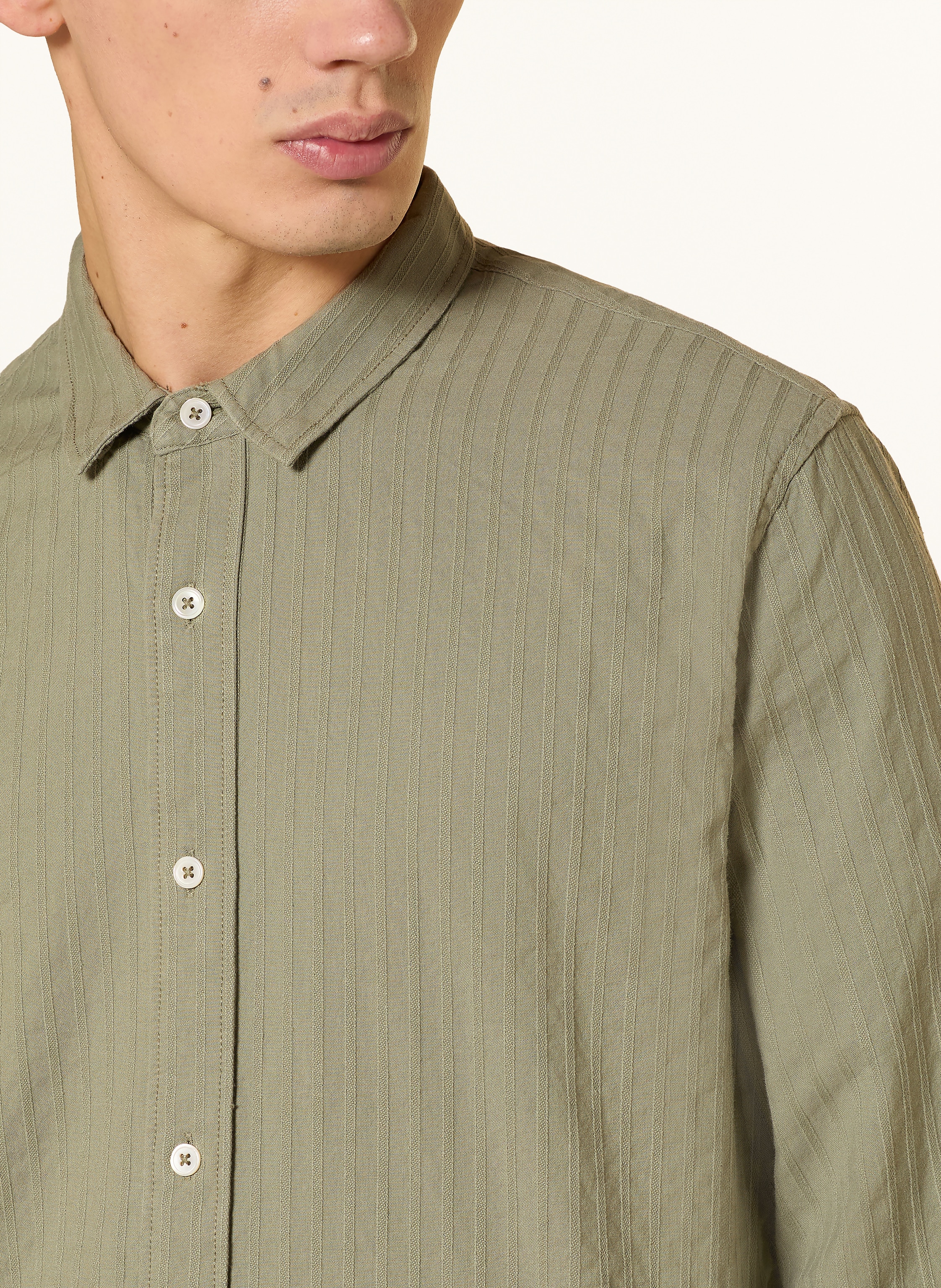 Thumbnail - Nowadays Hemd Regular Fit gruen