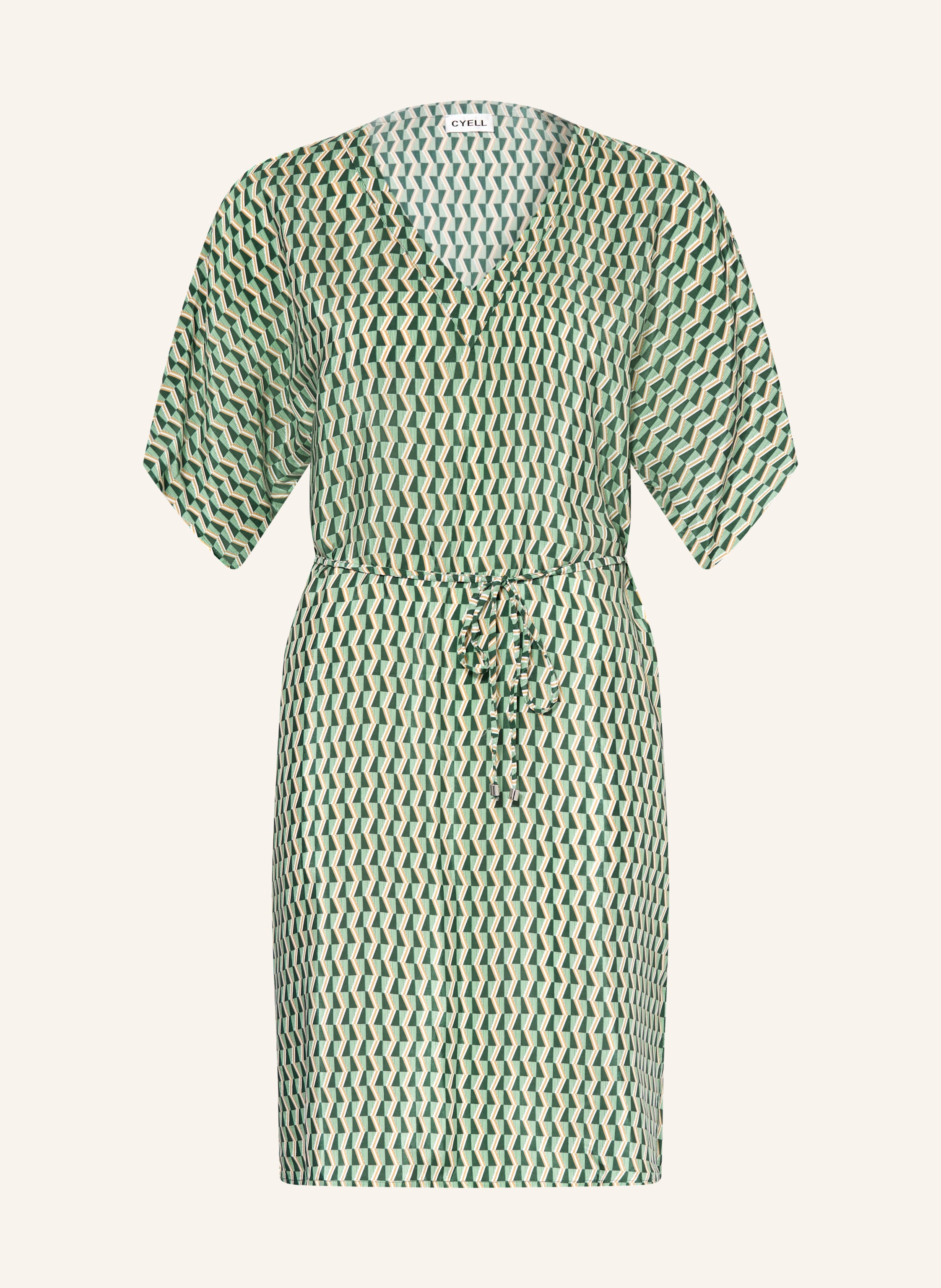 Cyell Strandkleid Graoovy Graphic gruen