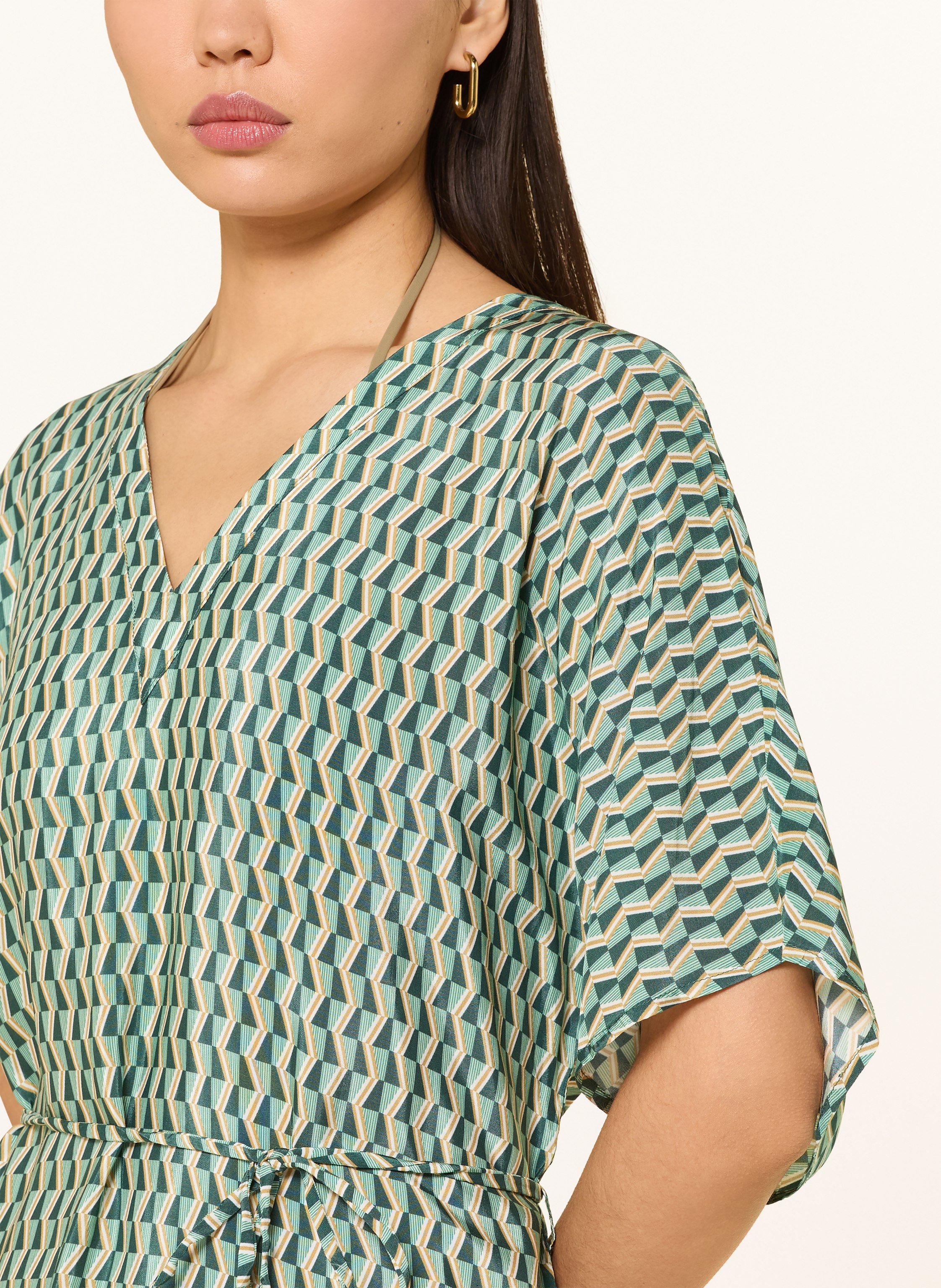 Thumbnail - Cyell Strandkleid Graoovy Graphic gruen