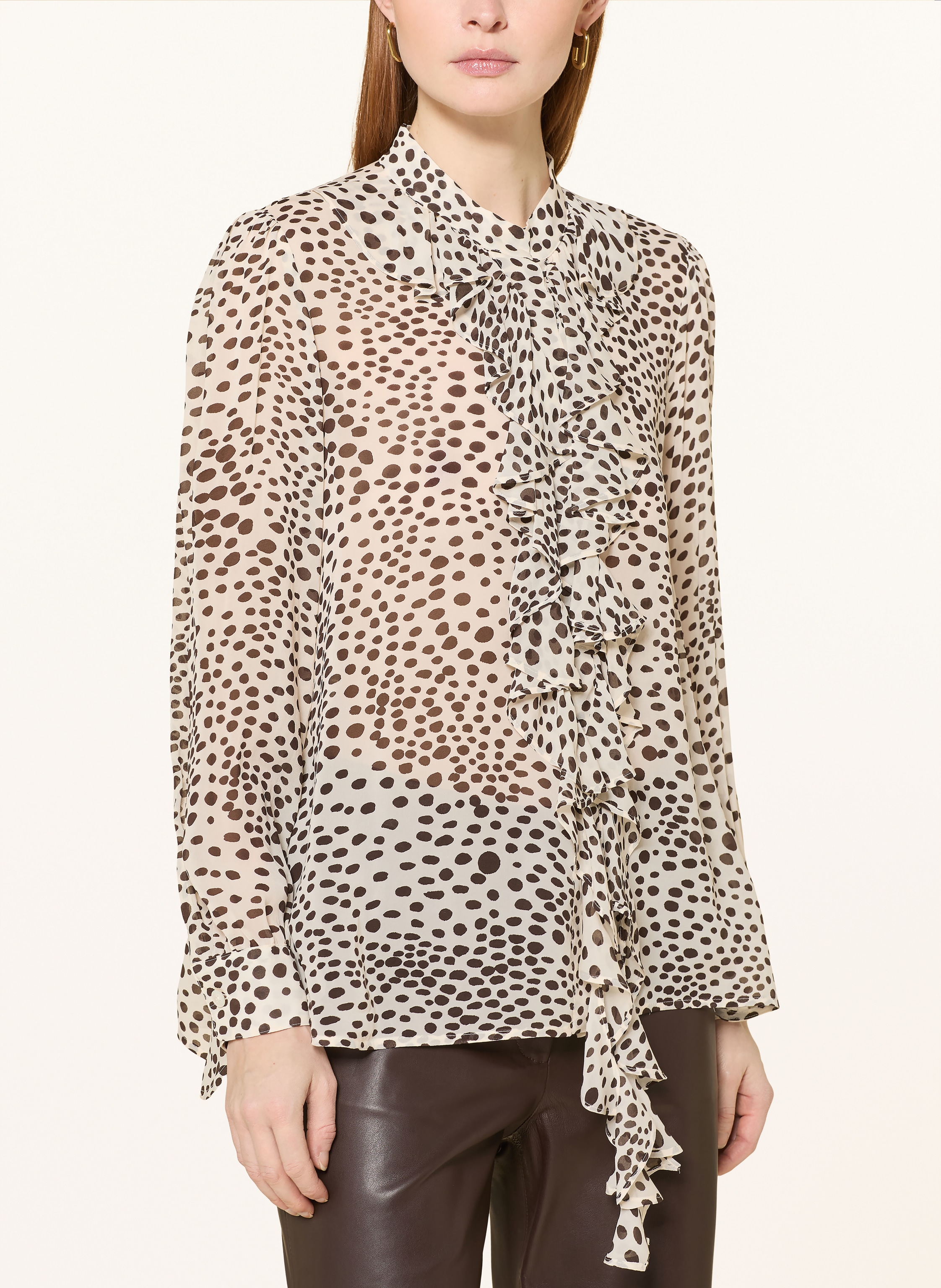 Thumbnail - Marella Bluse Mit Rüschen weiss