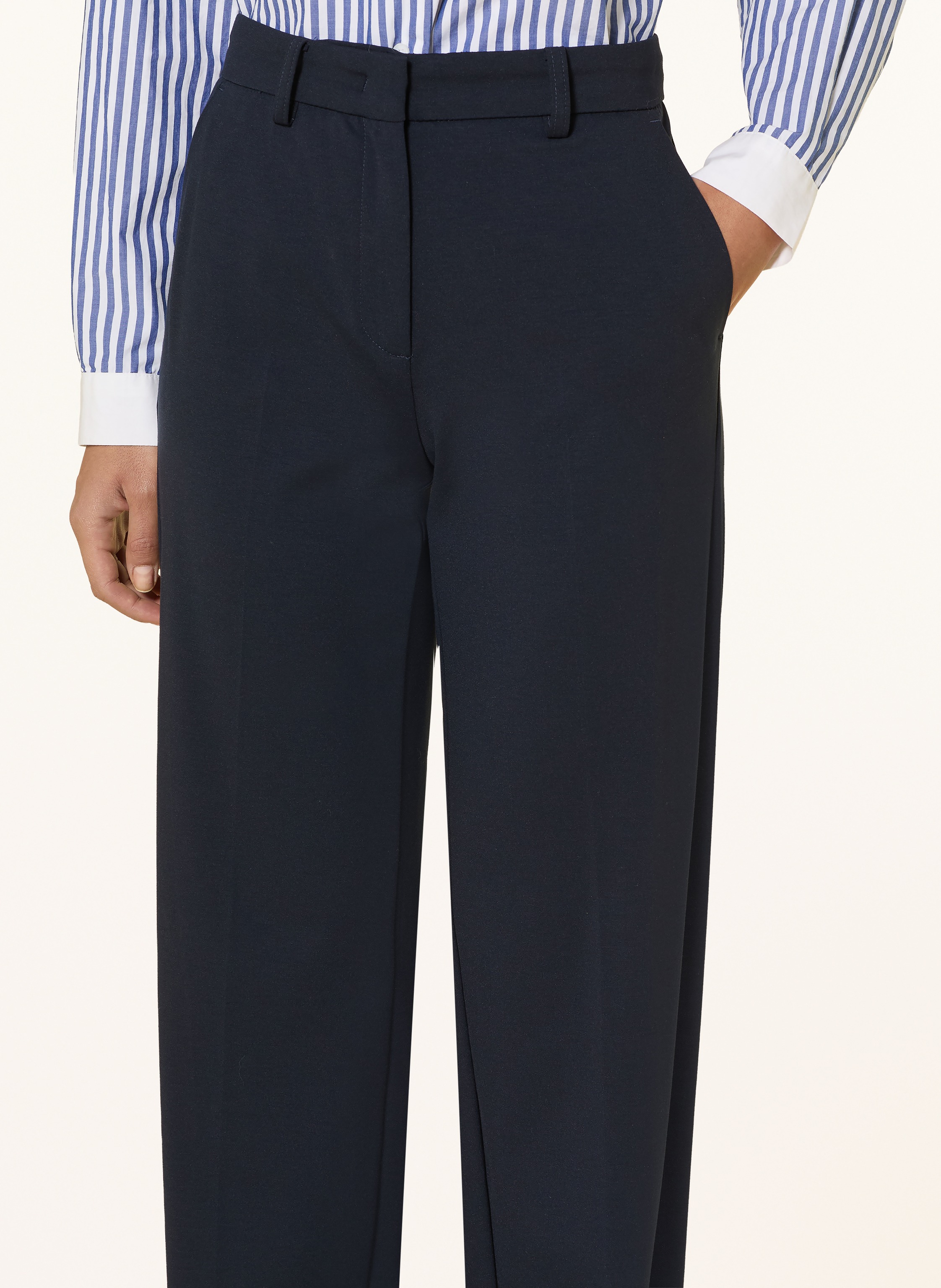 Thumbnail - Marella Jerseyhose blau