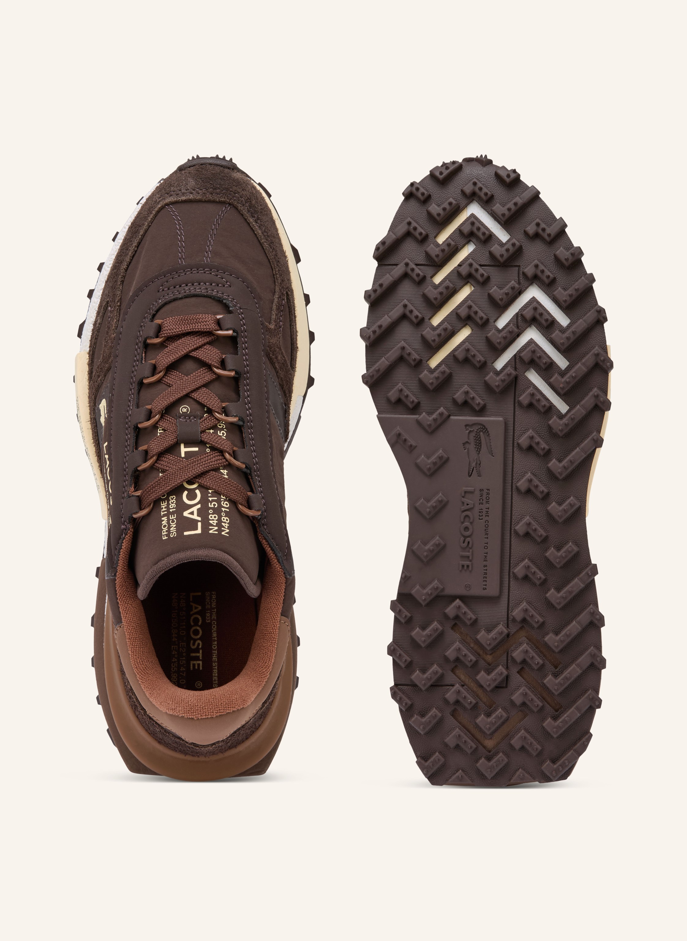 Thumbnail - Lacoste Sneaker Elite Active braun