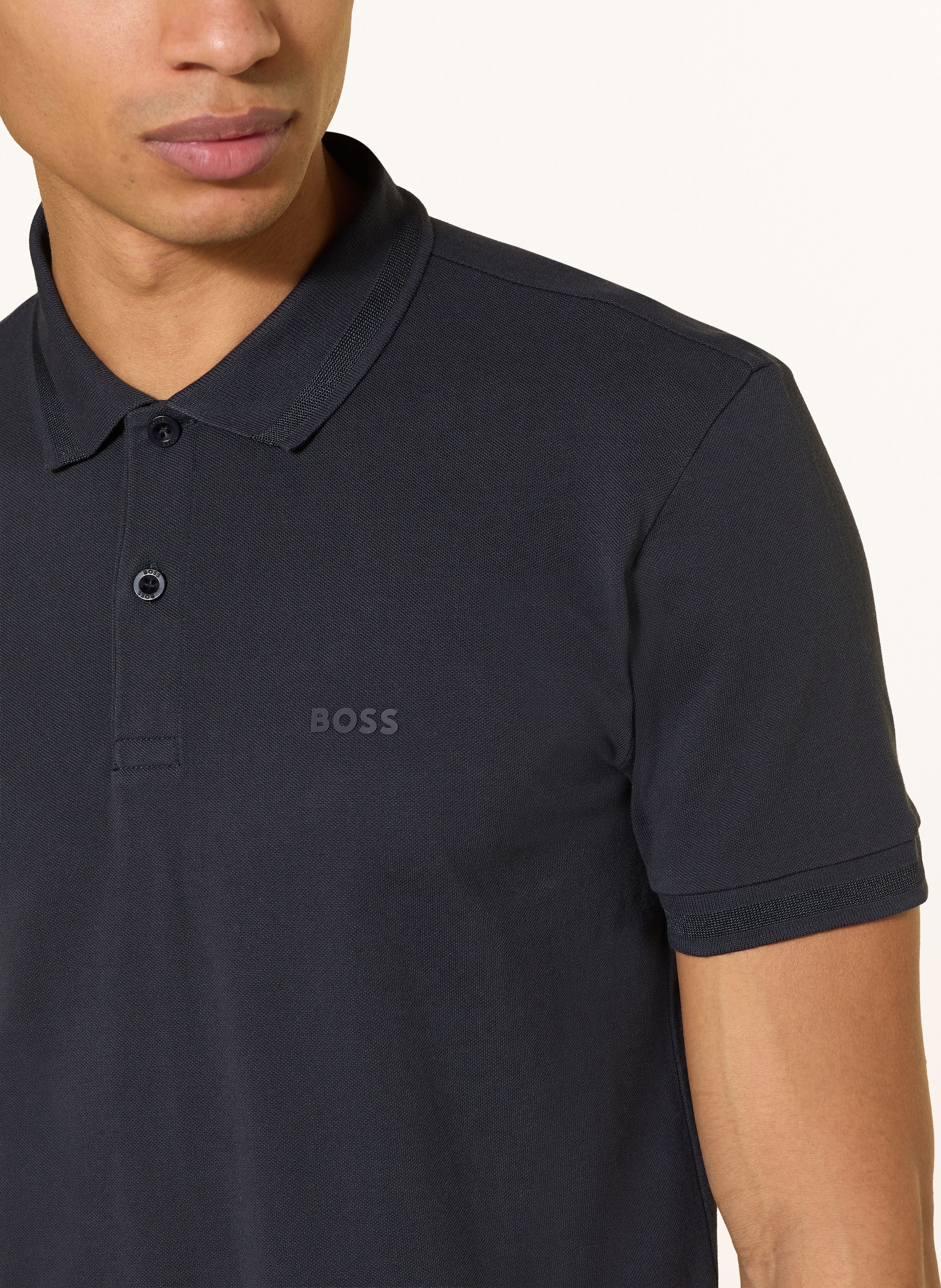 Thumbnail - Boss Piqué-Poloshirt Pio blau