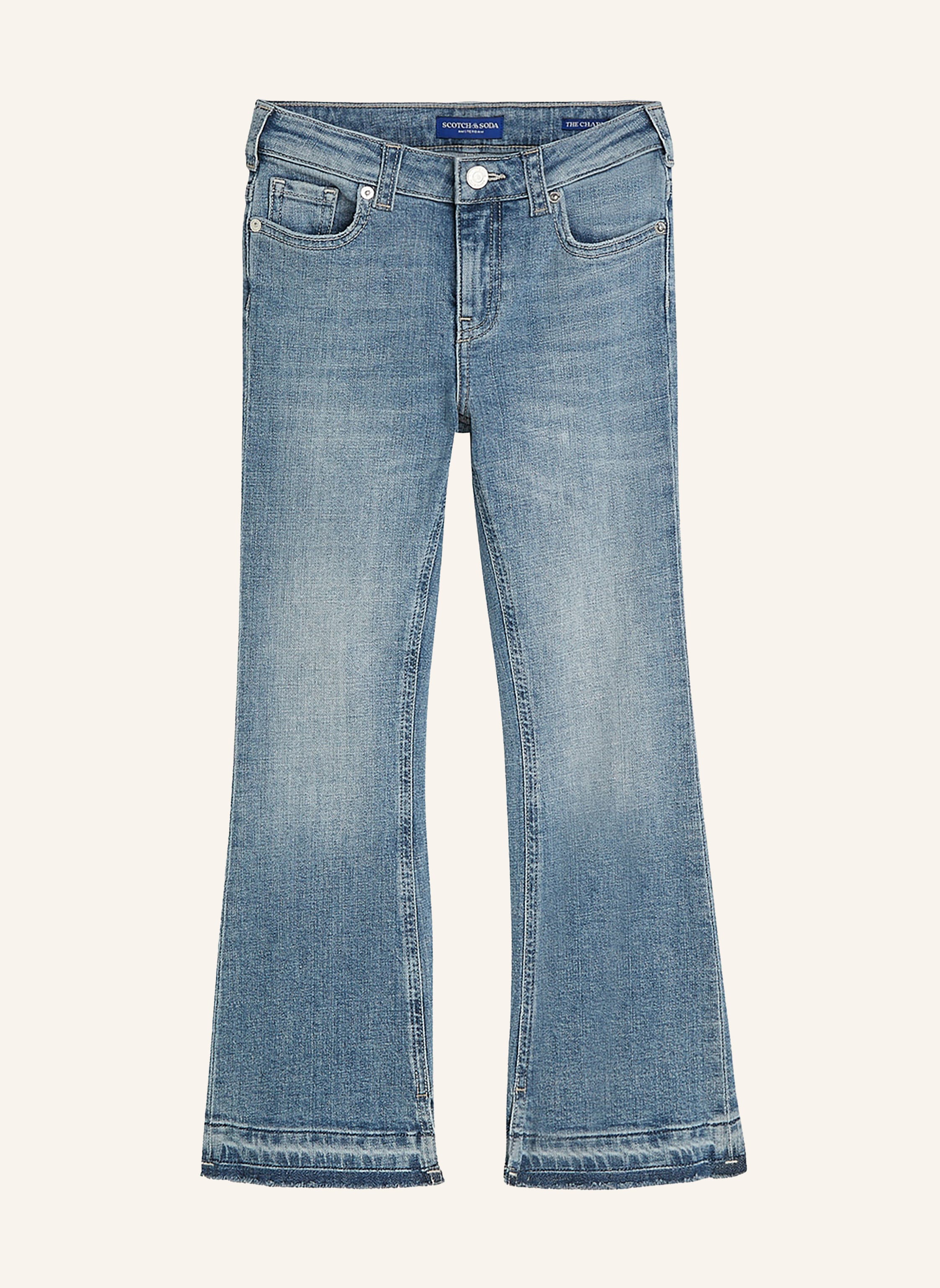 Scotch & Soda Jeans The Charm Flared Fit blau