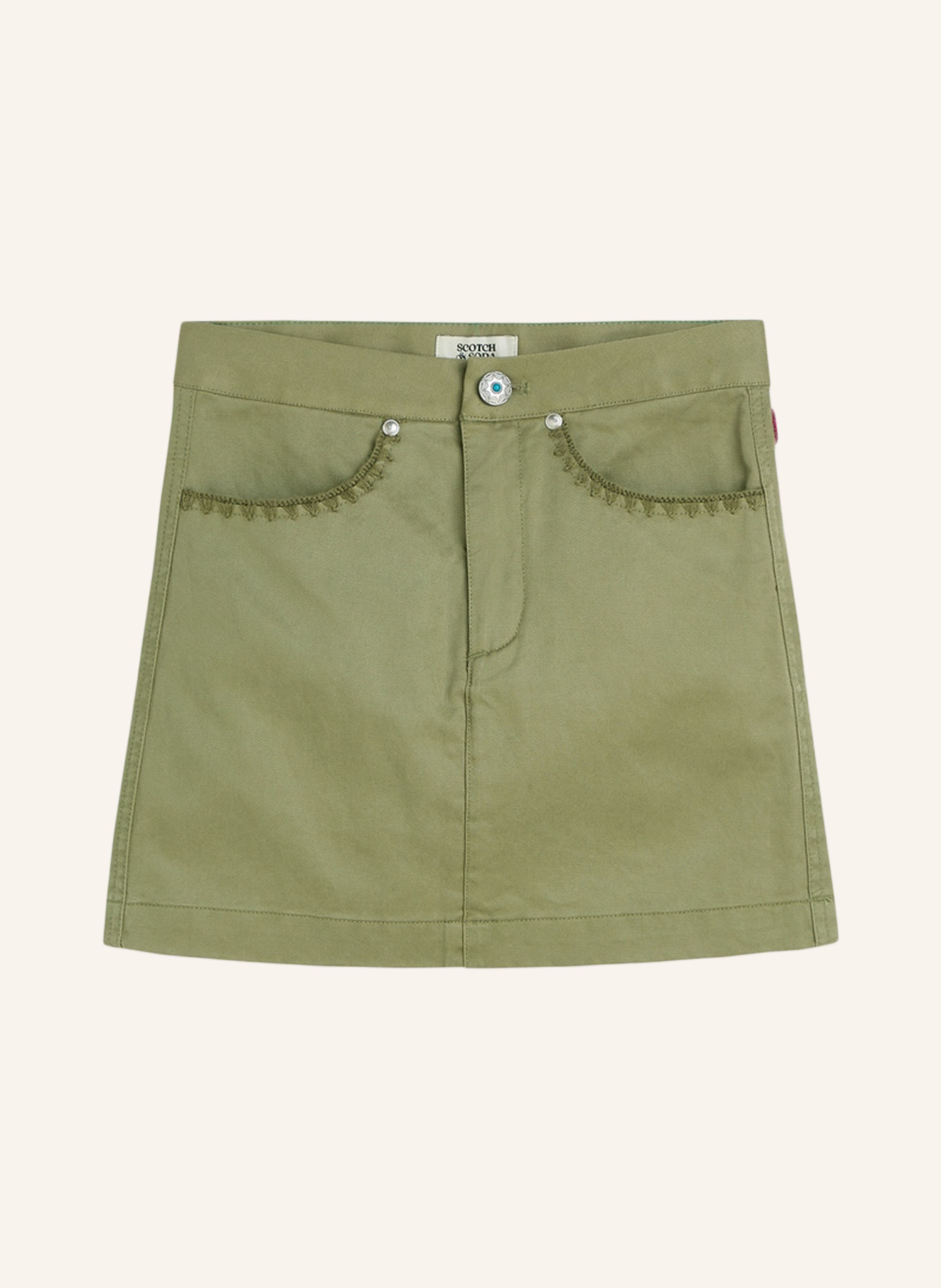 Scotch & Soda Rock gruen