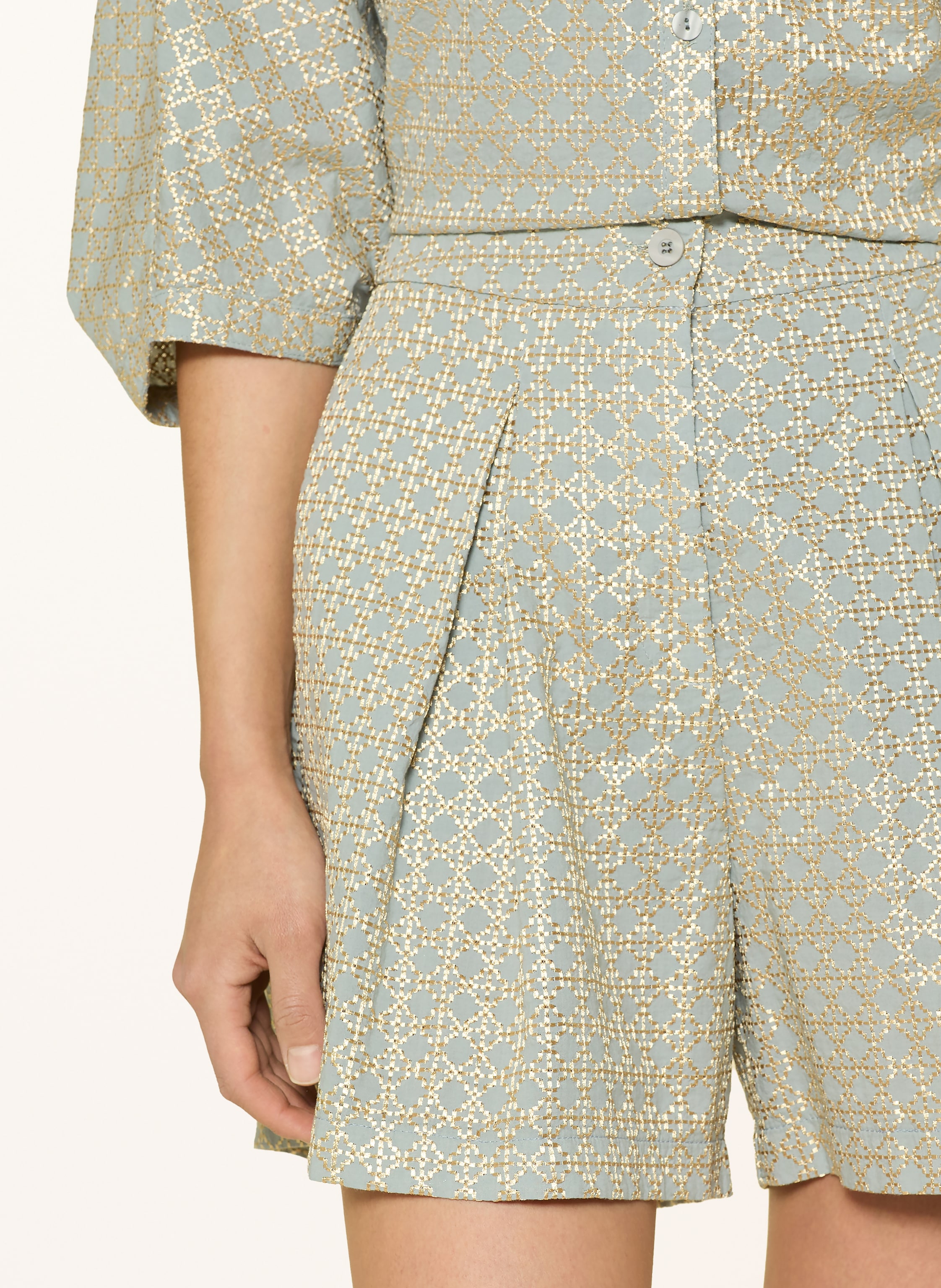 Thumbnail - Greek Archaic Kori Shorts grau