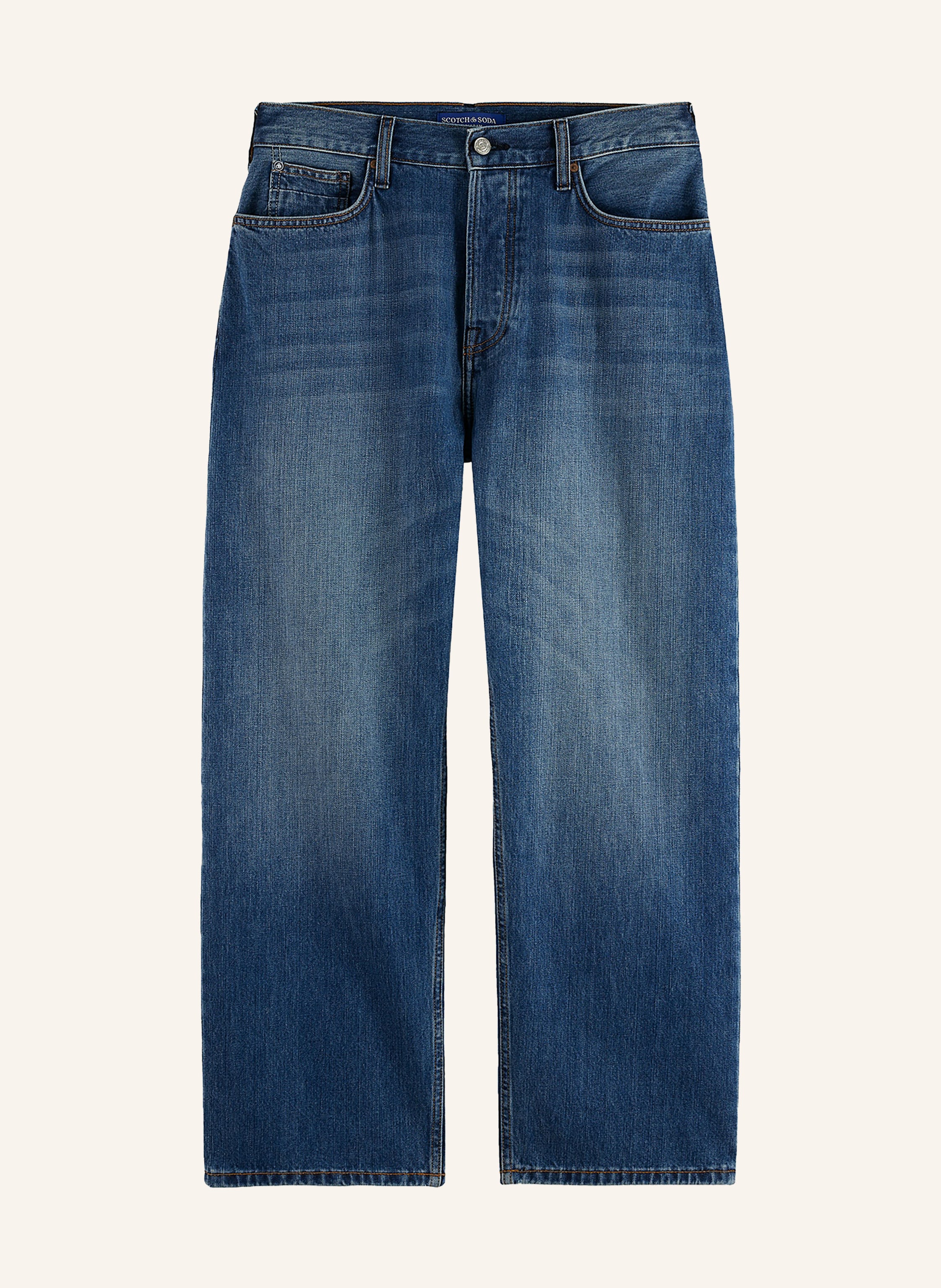 Scotch & Soda Jeans Core Loose Fit blau