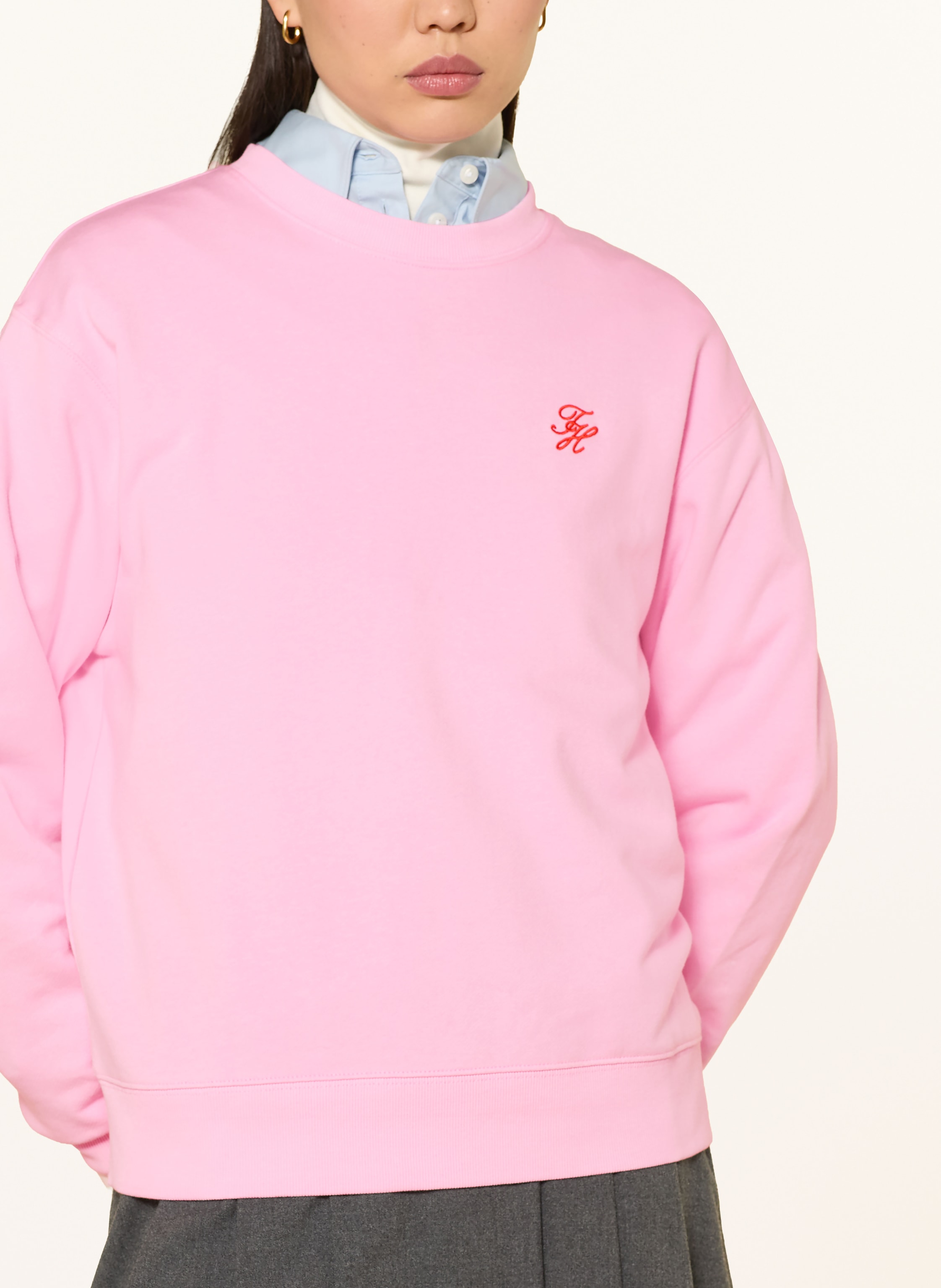 Thumbnail - Tommy Hilfiger Sweatshirt rosa