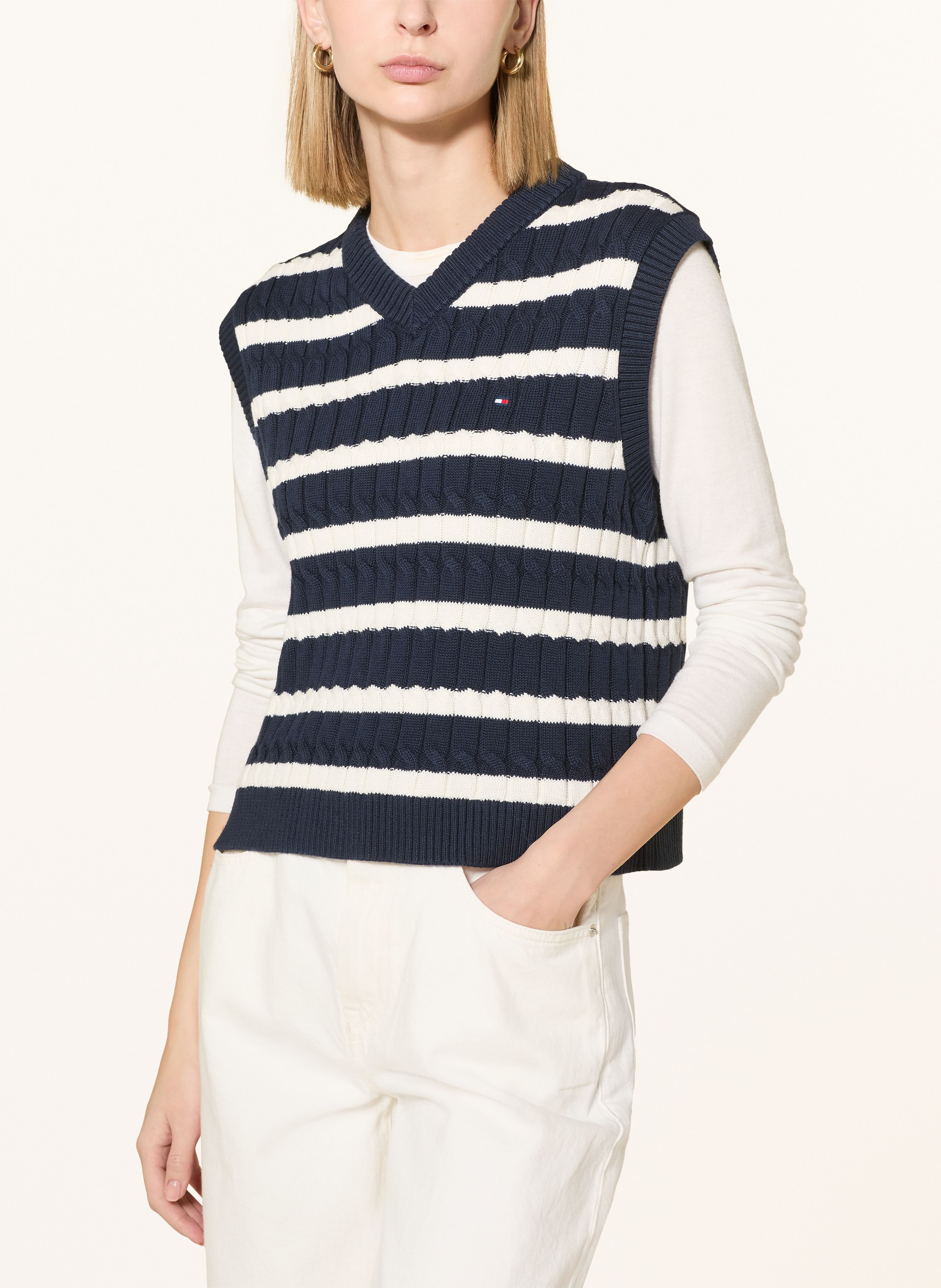 Thumbnail - Tommy Hilfiger Pullunder blau