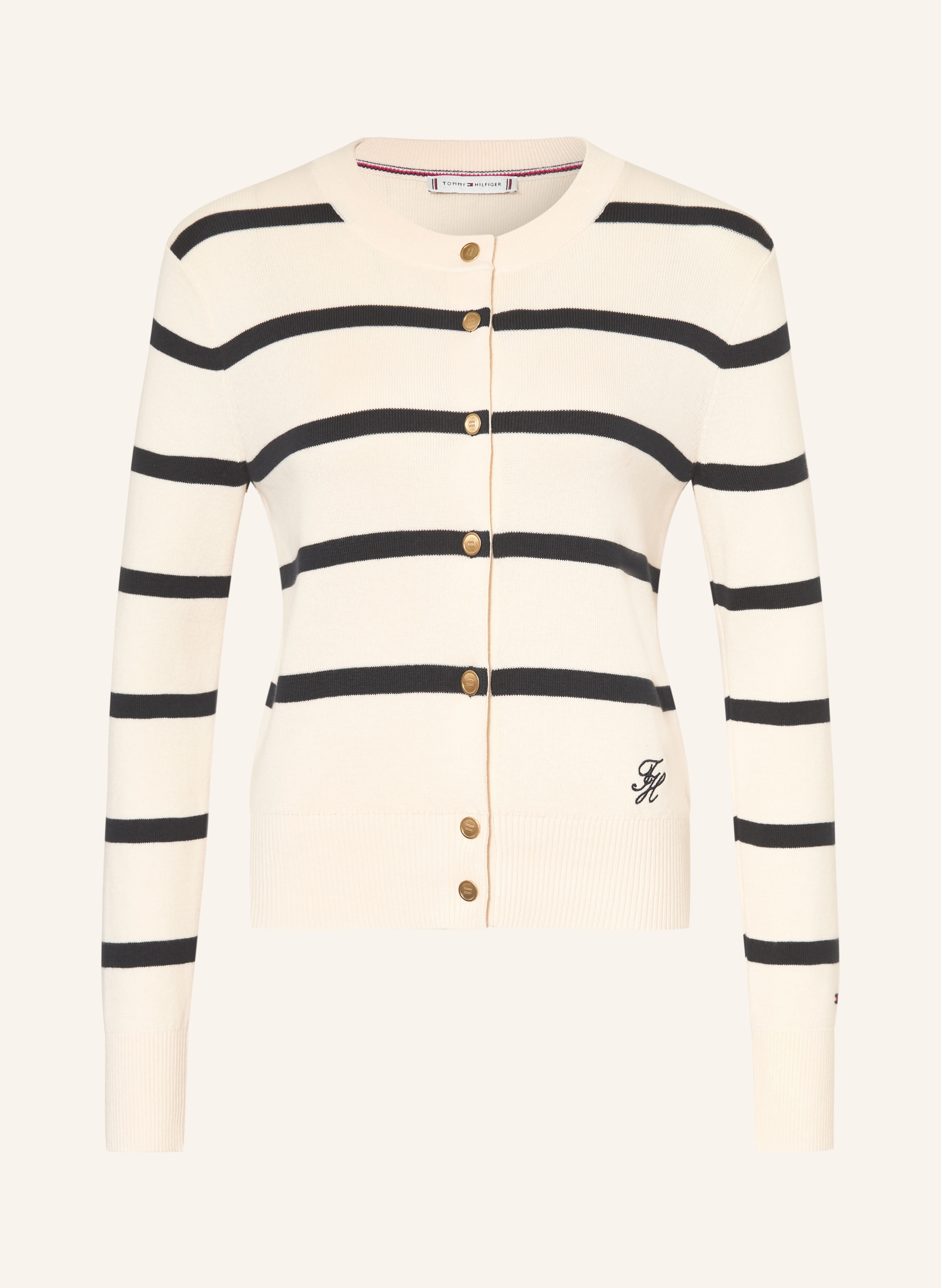 Tommy Hilfiger Strickjacke weiss