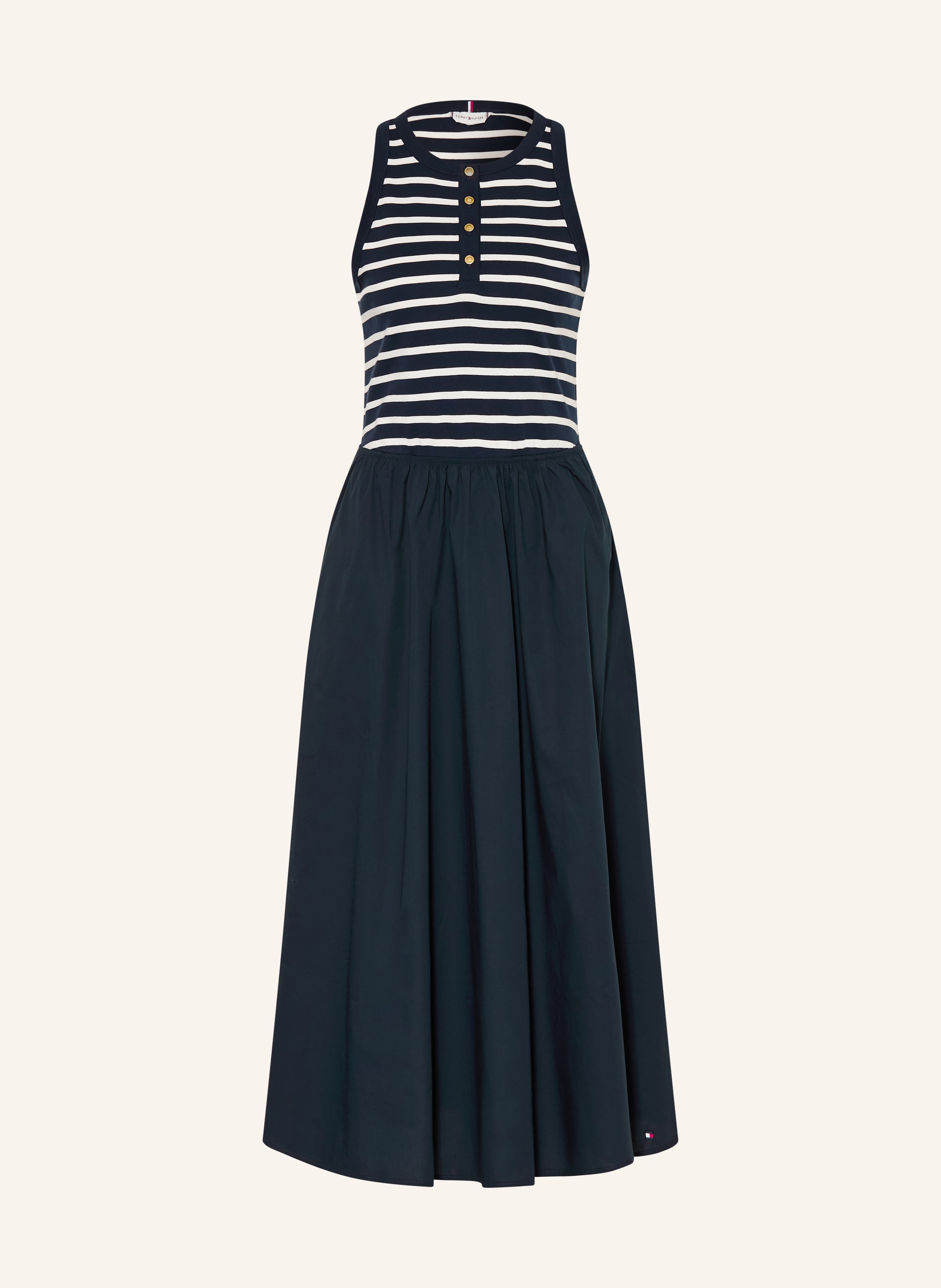 Tommy Hilfiger Kleid Im Materialmix blau